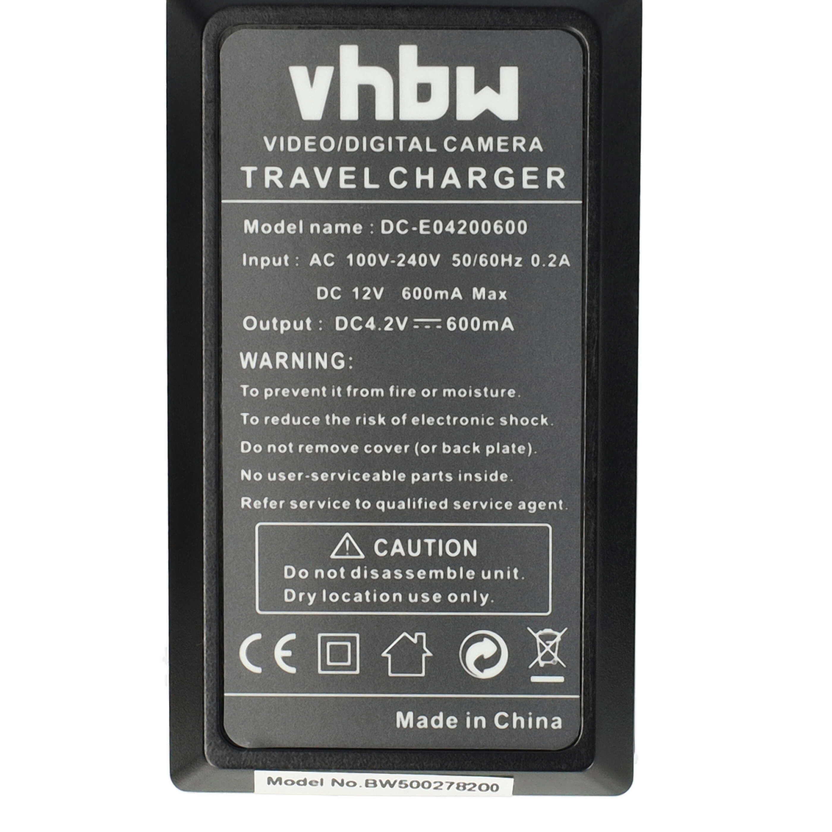 Battery Charger suitable for Praktica, Fujifilm FinePix Digital Camera etc. - 0.6 A, 4.2 V