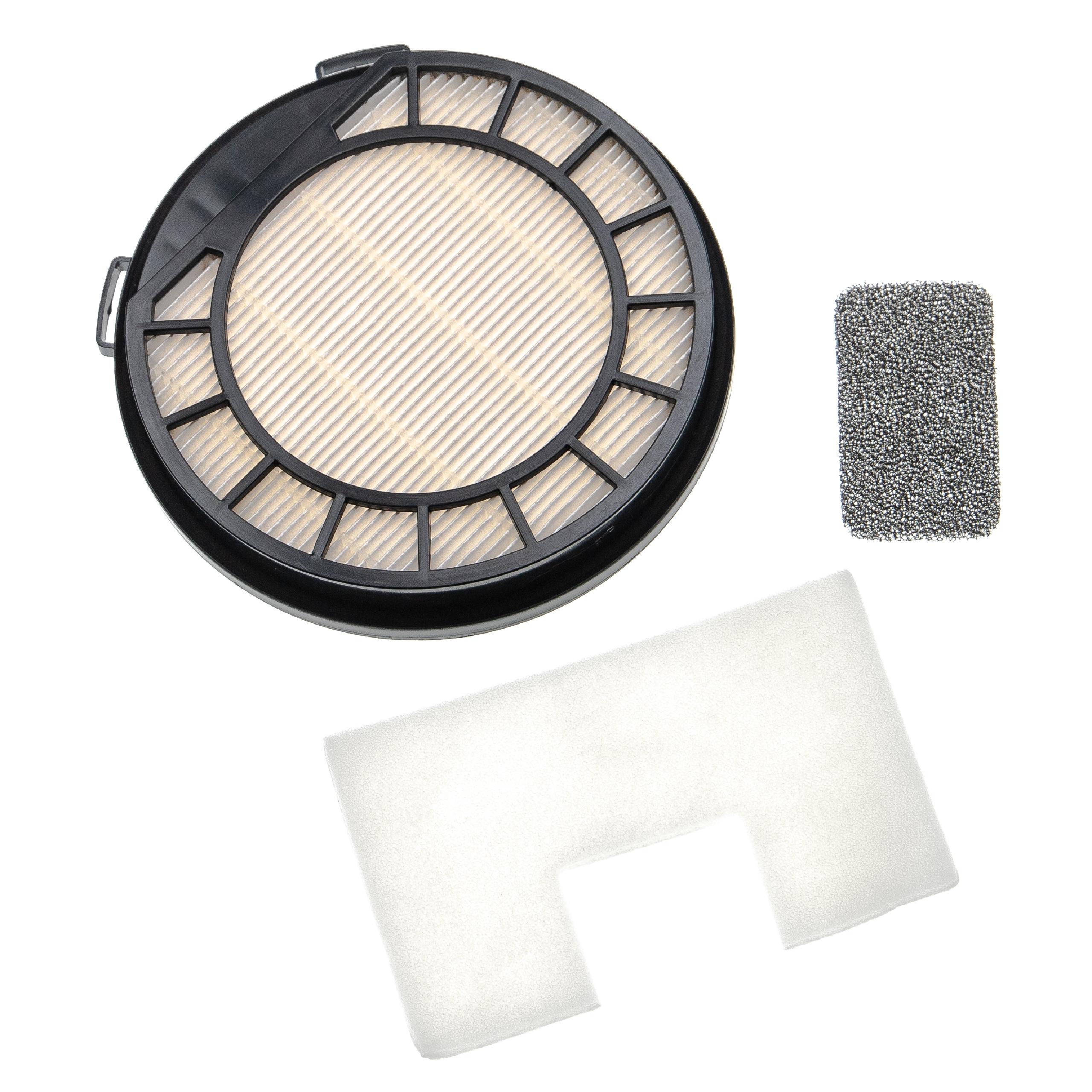 Filter Set replaces Vax Type 69, 1113253900, 1713248500 for Vax Vacuum Cleaner - 3 pcs