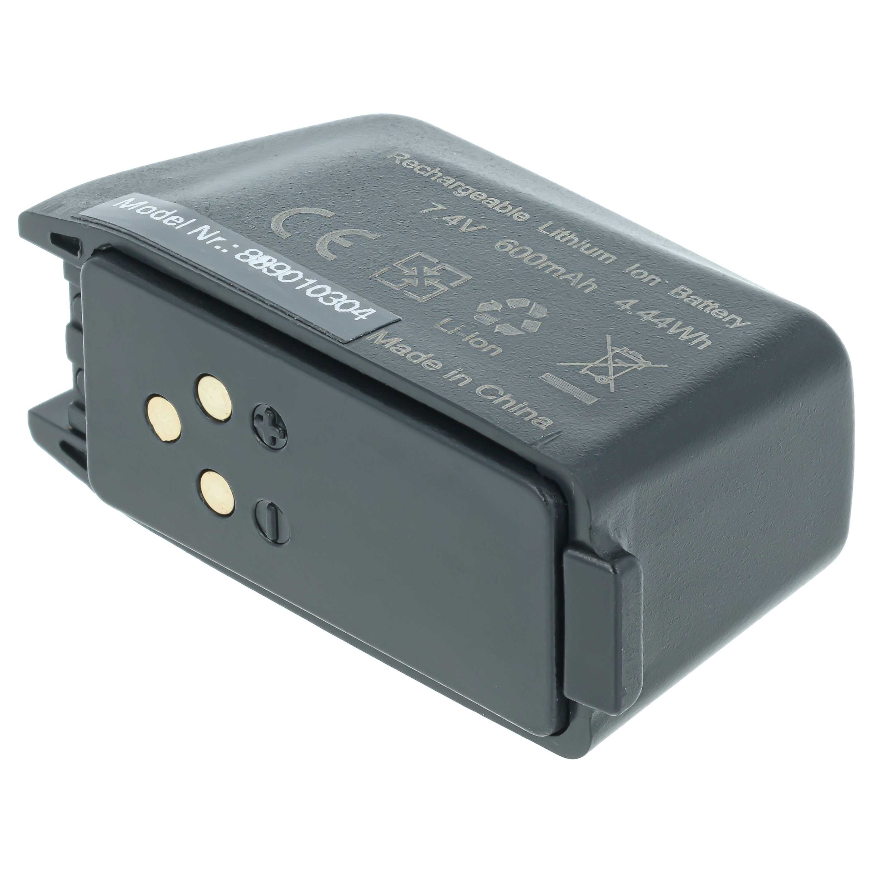 2x Akku für Fahrradschaltwerk wie SRAM eTap AXS u.a., ersetzt 23875, Li-Ion, 7.4 V, 600 mAh