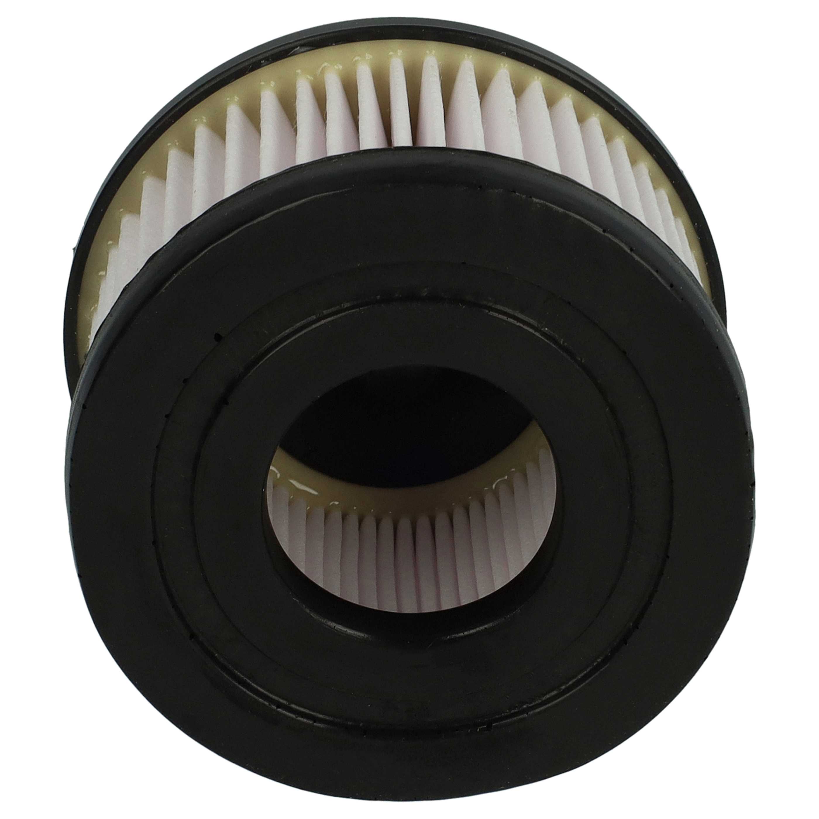 2x Filtercartridge filter replaces Rowenta ZR009004, 3221614007446 for Rowenta Vacuum Cleaner, black / white