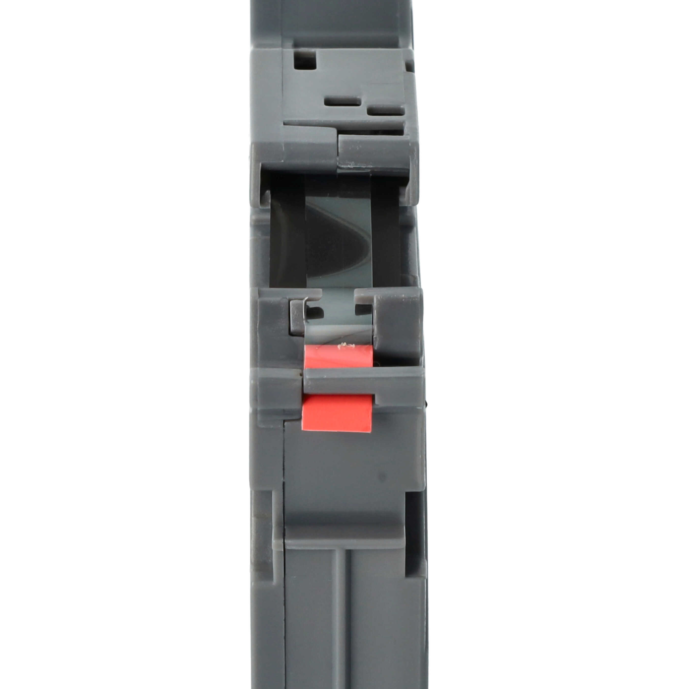 Cassetta nastro sostituisce Brother TZ-411, TZE-411 per etichettatrice Brother 6mm nero su rosso