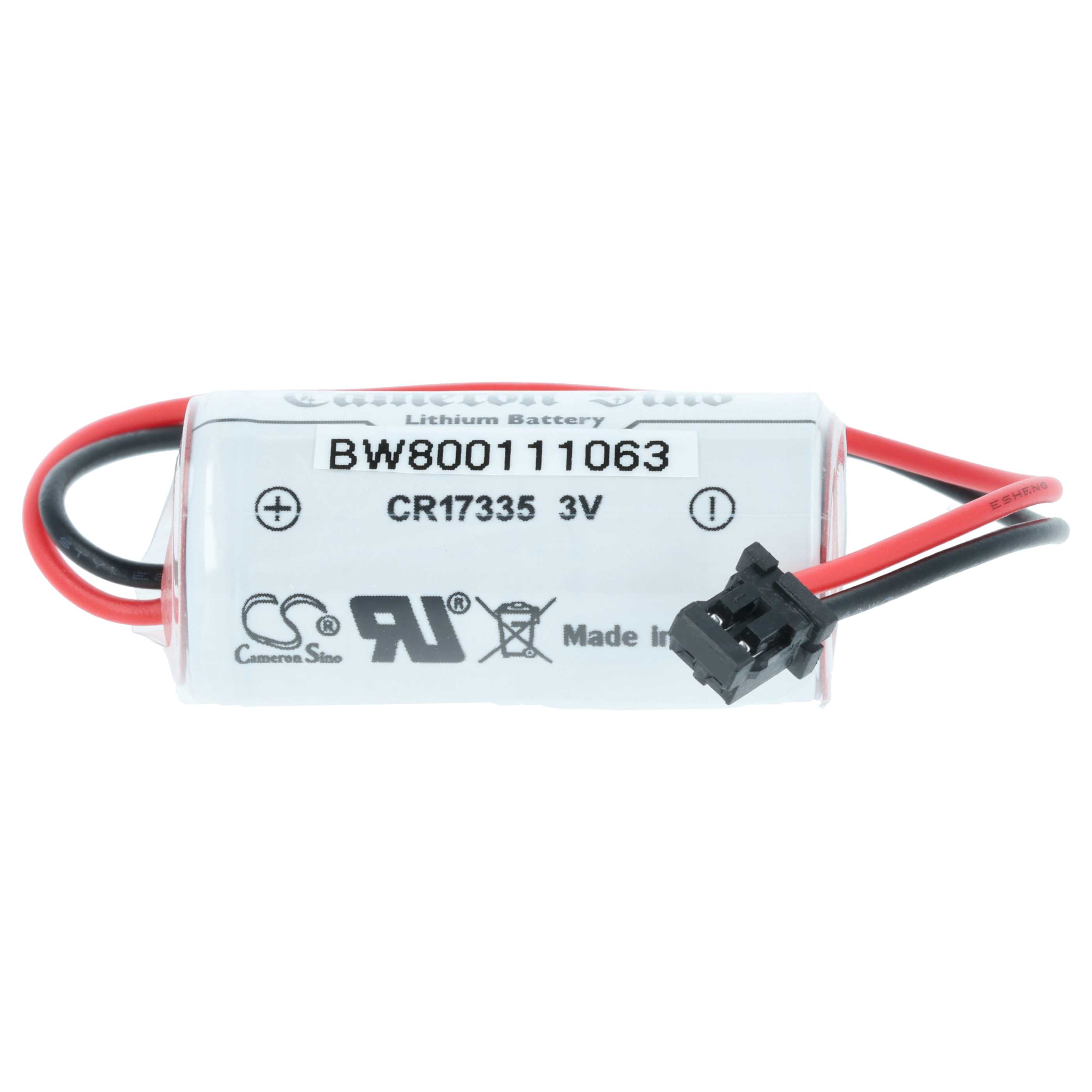 Industrial Controller 10x Battery replaces Mitusibishi Q6BAT - 1800mAh 3V Li-Ion