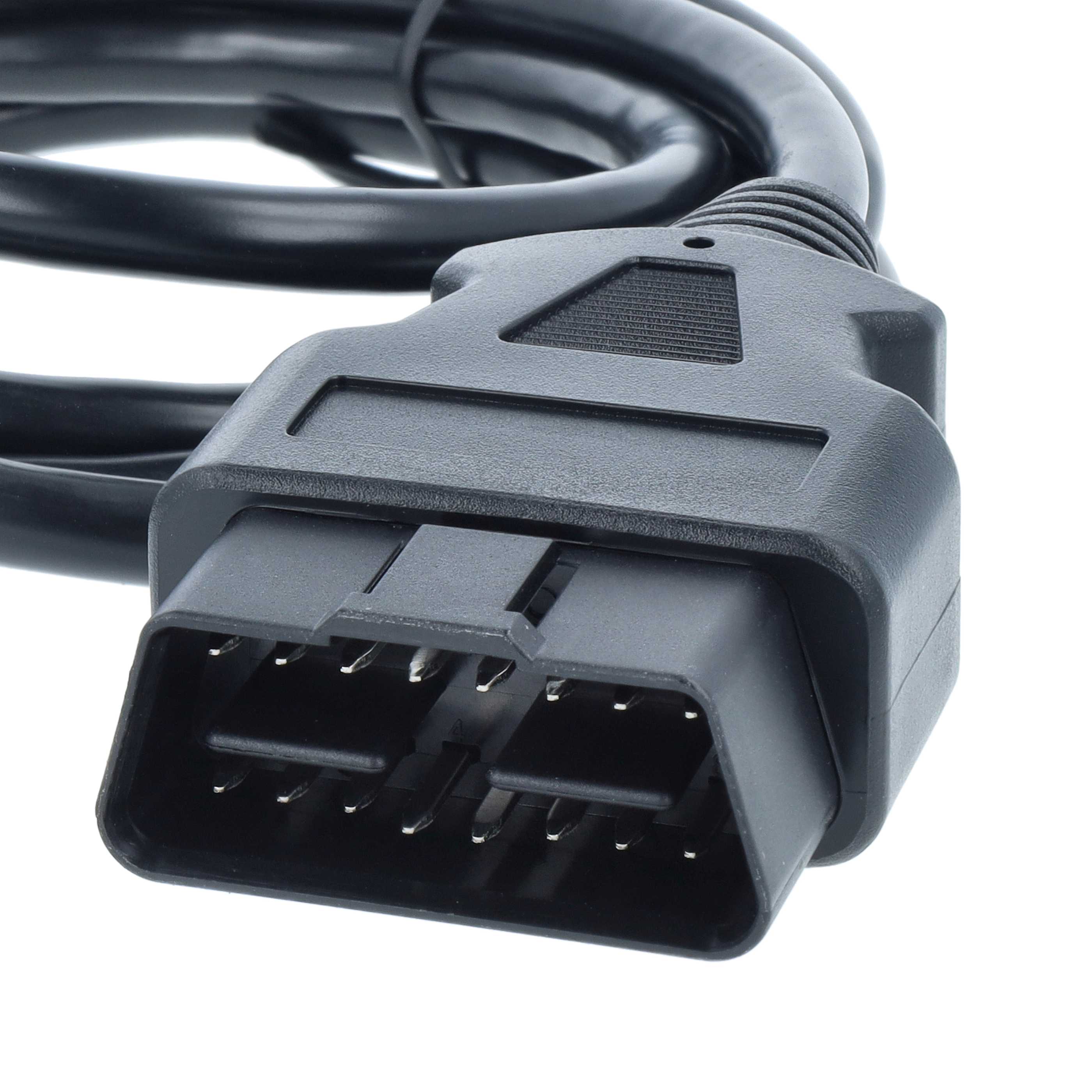 vhbw OBD2 Verlängerungskabel 150cm OBD2 16Pin (w) auf 16Pin (m)