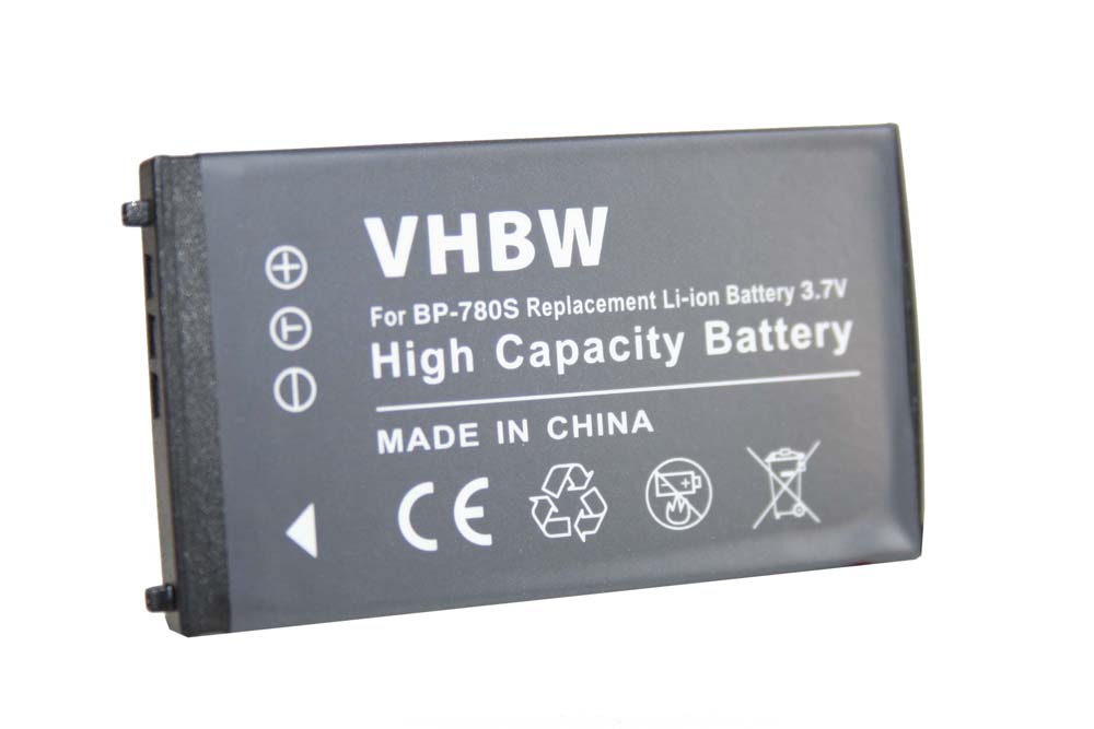 Batterie remplace Kyocera BP780s pour appareil photo - 700mAh 3,7V Li-ion