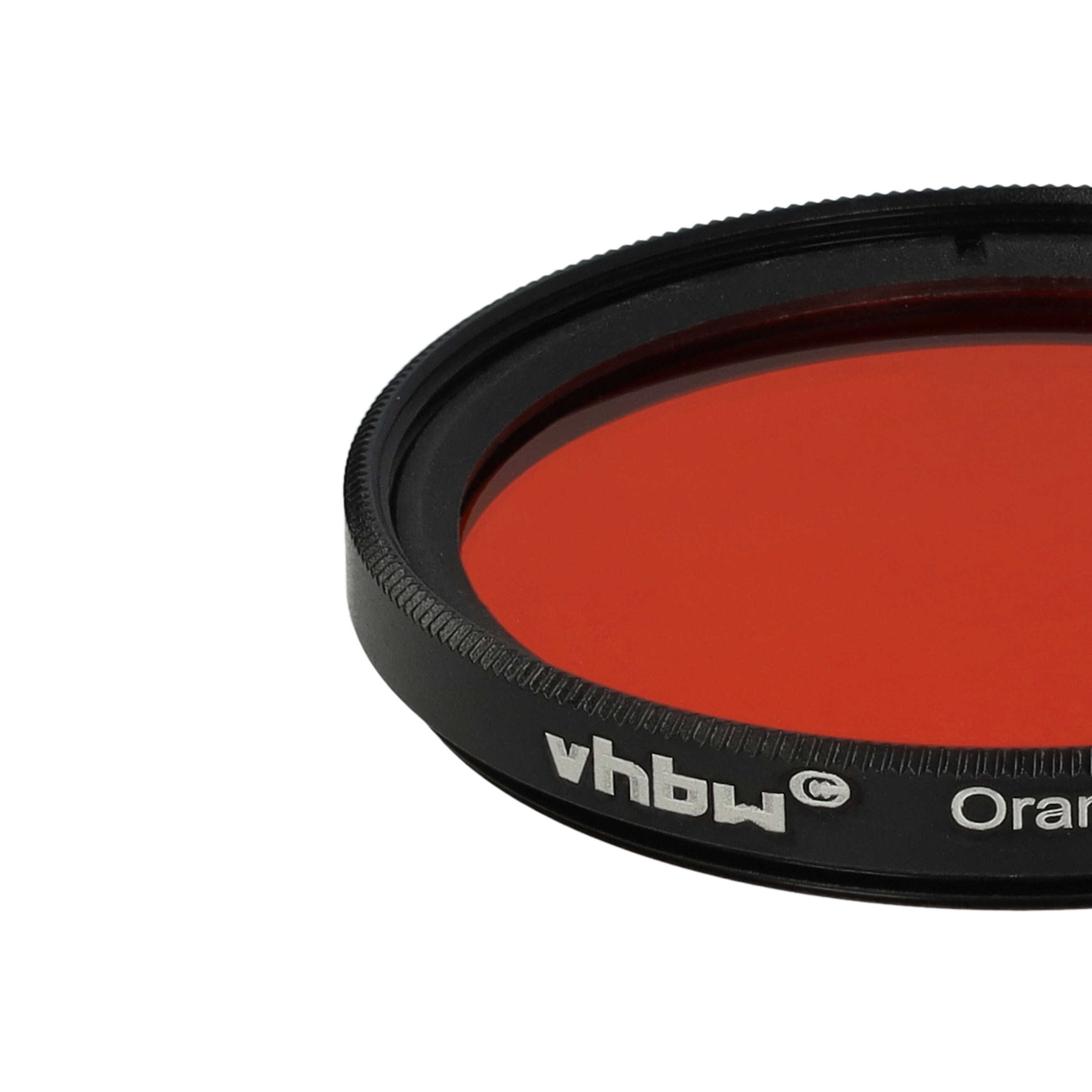 Farbfilter orange passend für Kamera Objektive mit 43 mm Filtergewinde - Orangefilter
