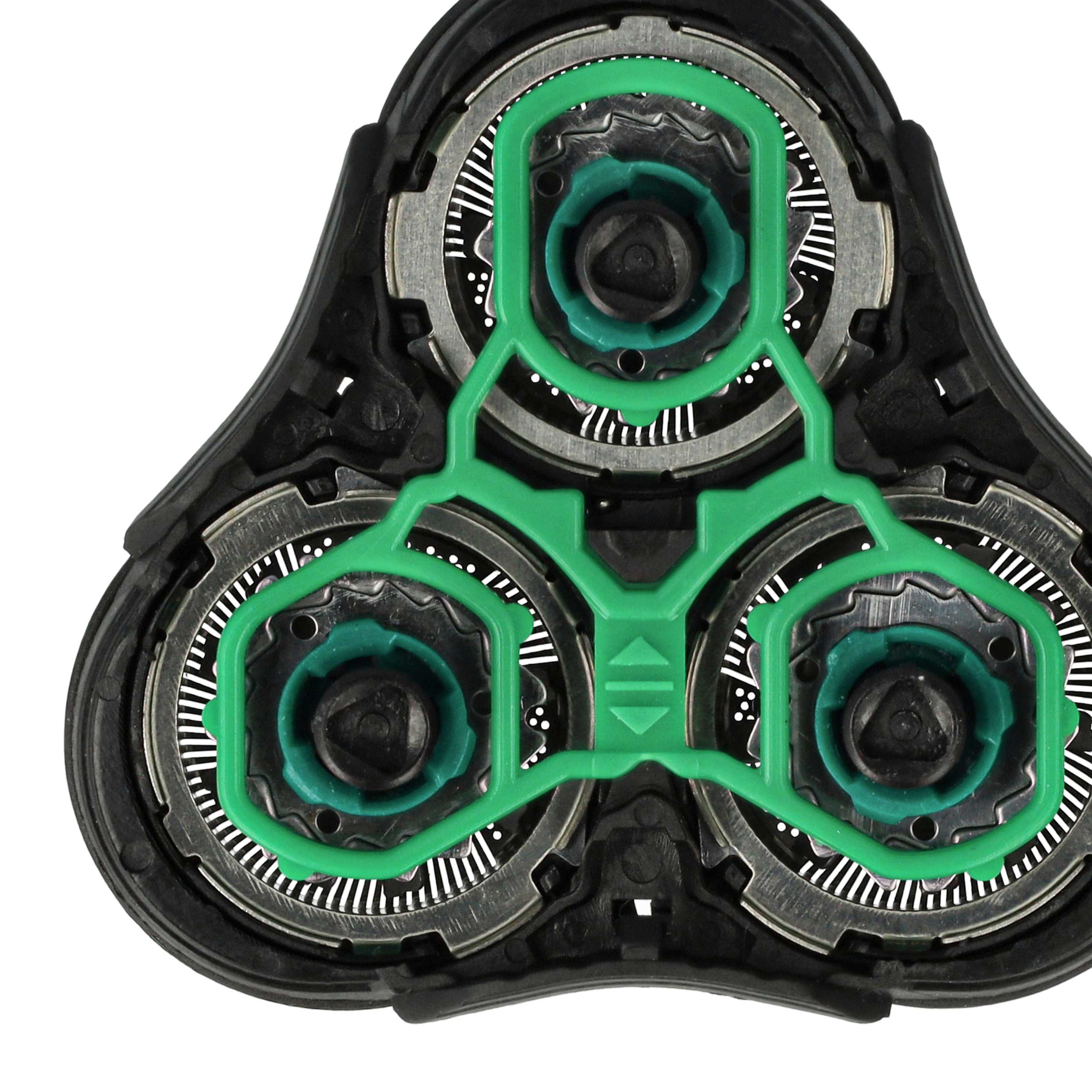 3x głowica goląca do golarki Philips zam. Philips RQ11 - czarny / srebrny