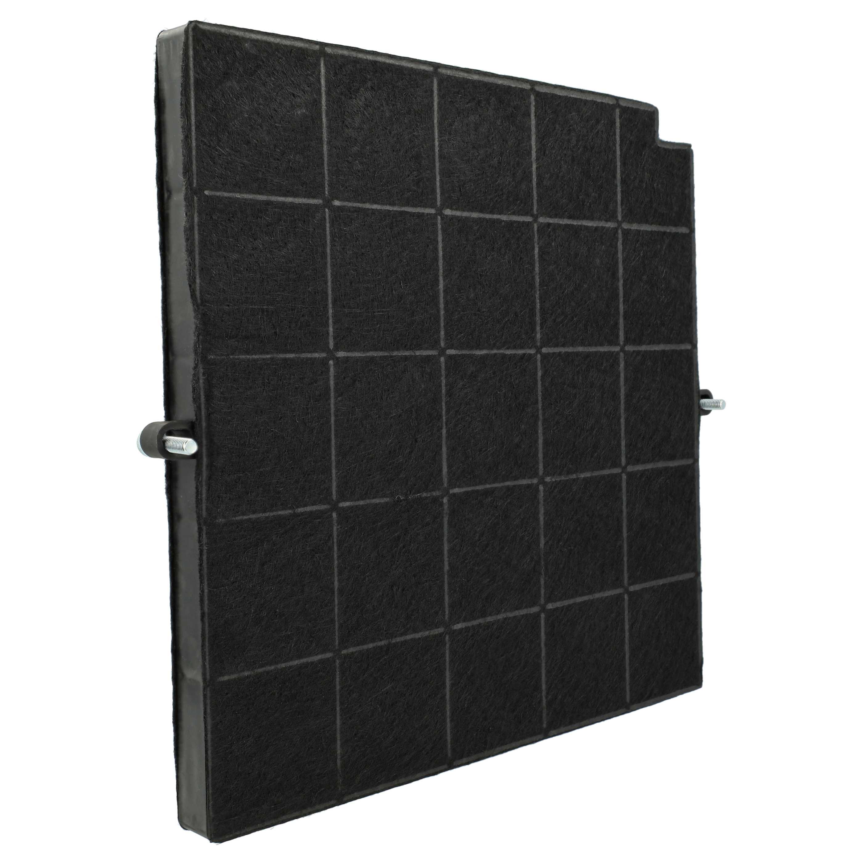 2x Filtres à charbon actif remplace Airforce AFCFCAF16CS, AFFCAF16CS, F16, FC120 pour hotte Whirlpool
