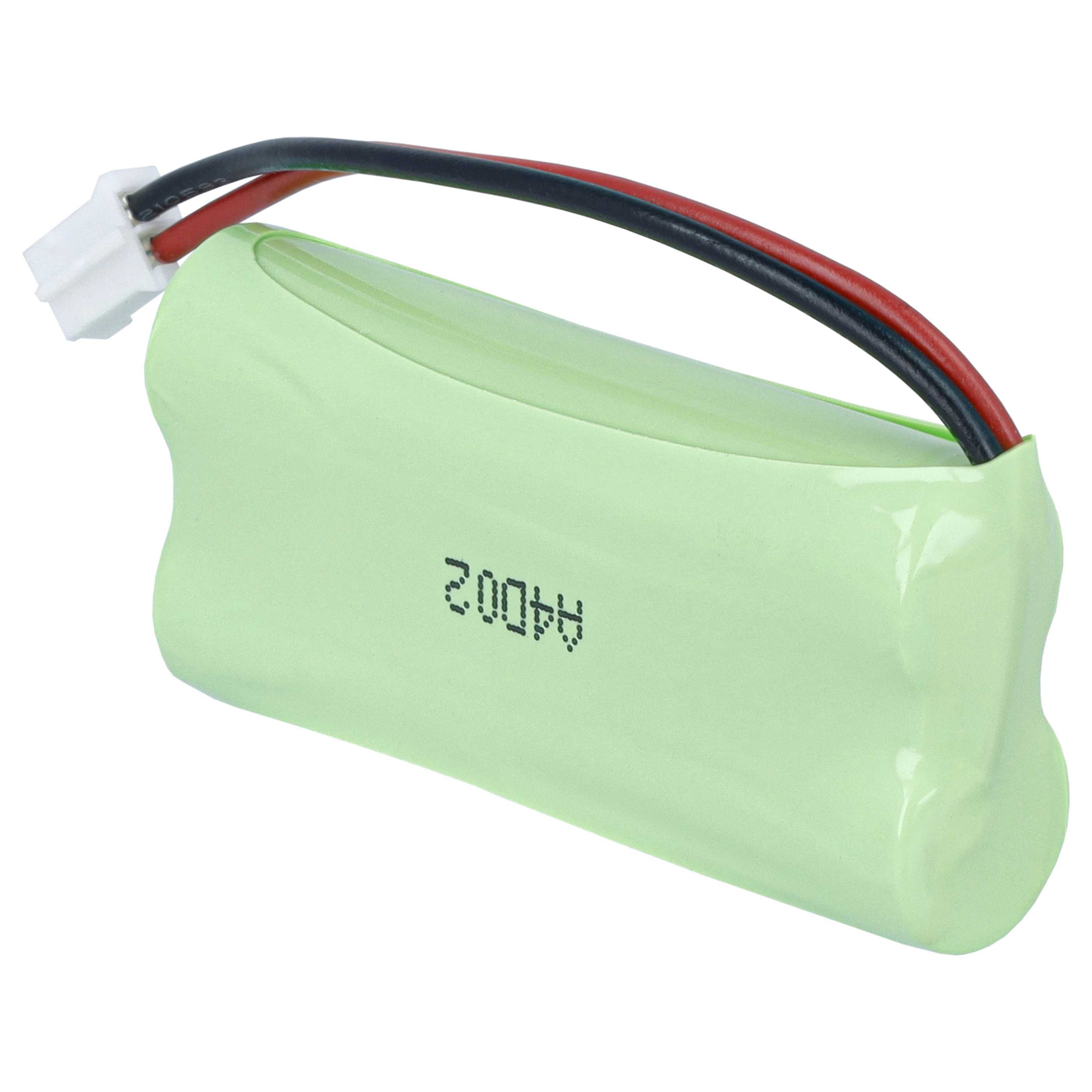 3x Battery replaces 55AAAHR2BMX, 220436C1, 41AAAH2BMX, 220382C1 for T-Com landline phone - 800 mAh 2.4 V NiMH