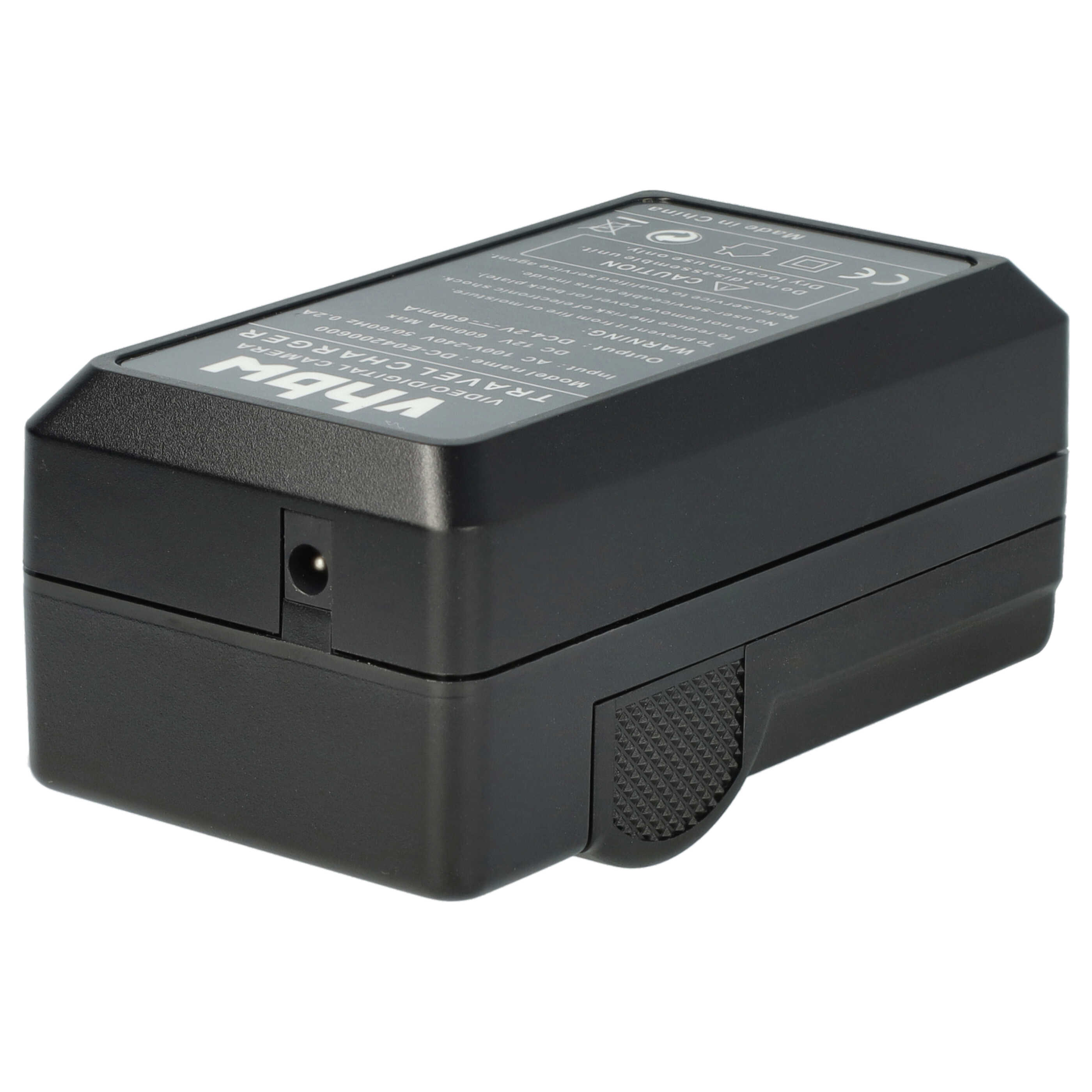 Cargador + adaptador de coche para cámara Fuji - 0,6A 4,2V 88,5cm