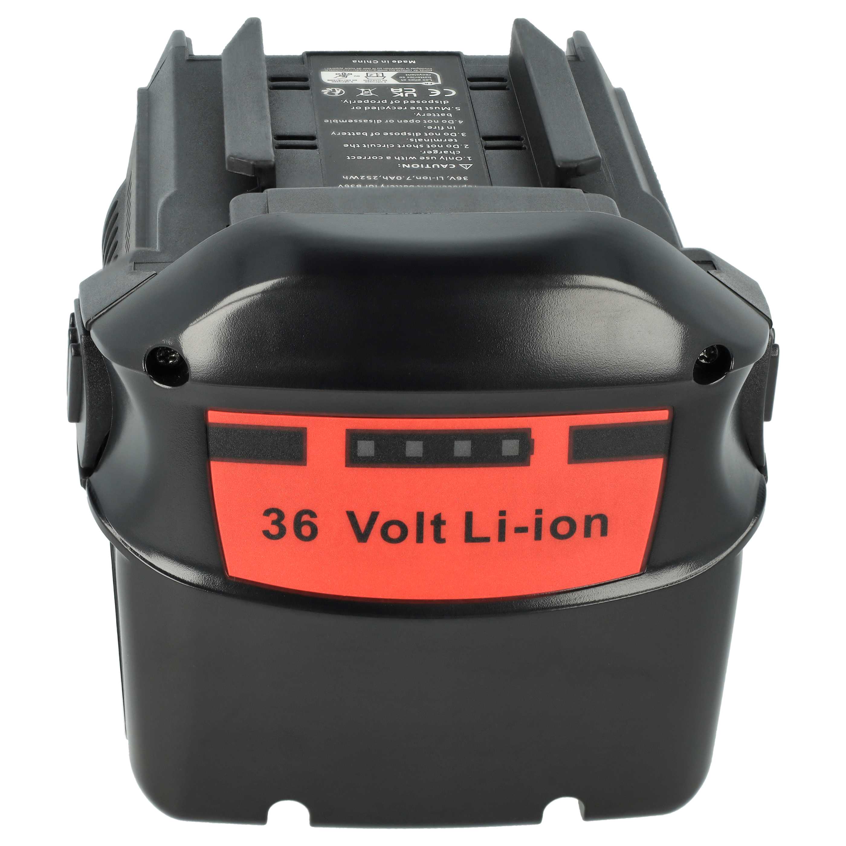 3x Battery replaces Hilti B36, B36V, 2203932, 418009 Electric Power Tool - 7000 mAh, 36 V, Li-Ion