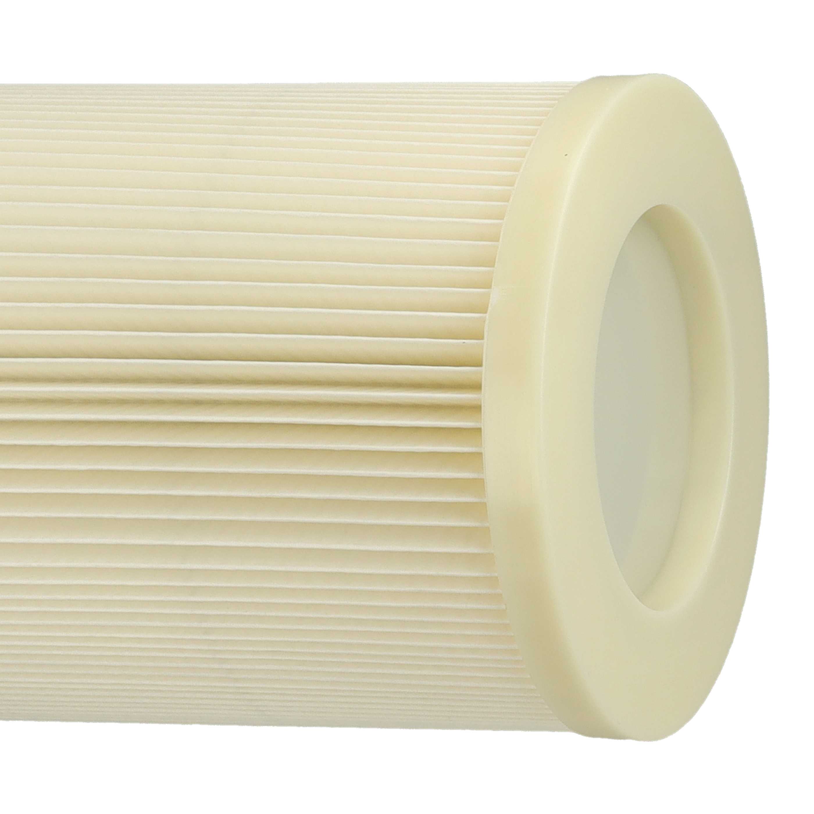 4x fine filter replaces Dustcontrol 42029 for Dustcontrol Vacuum Cleaner, white