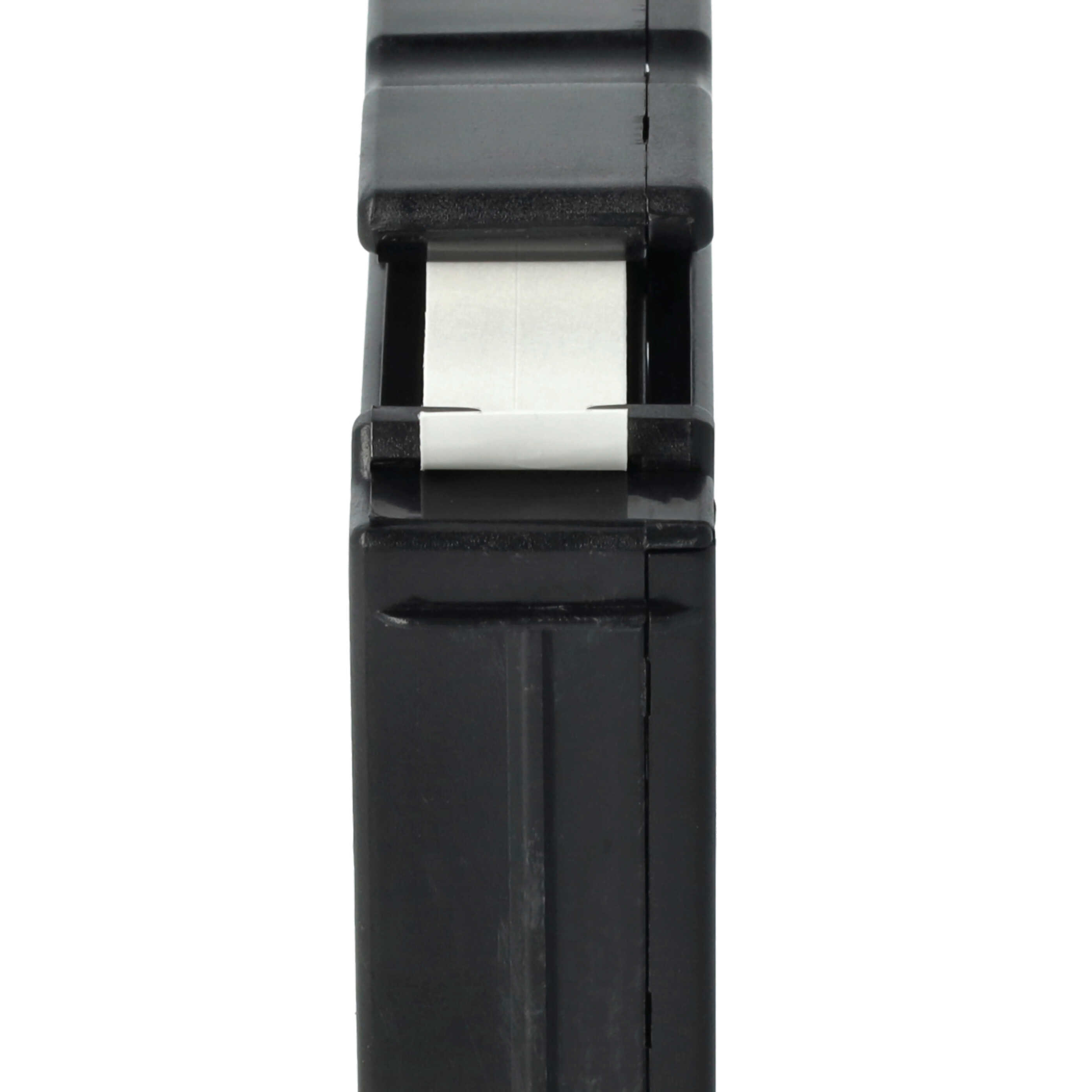 10x Cassettes à ruban remplacent Brother M-K221 - 9mm lettrage Noir ruban Blanc