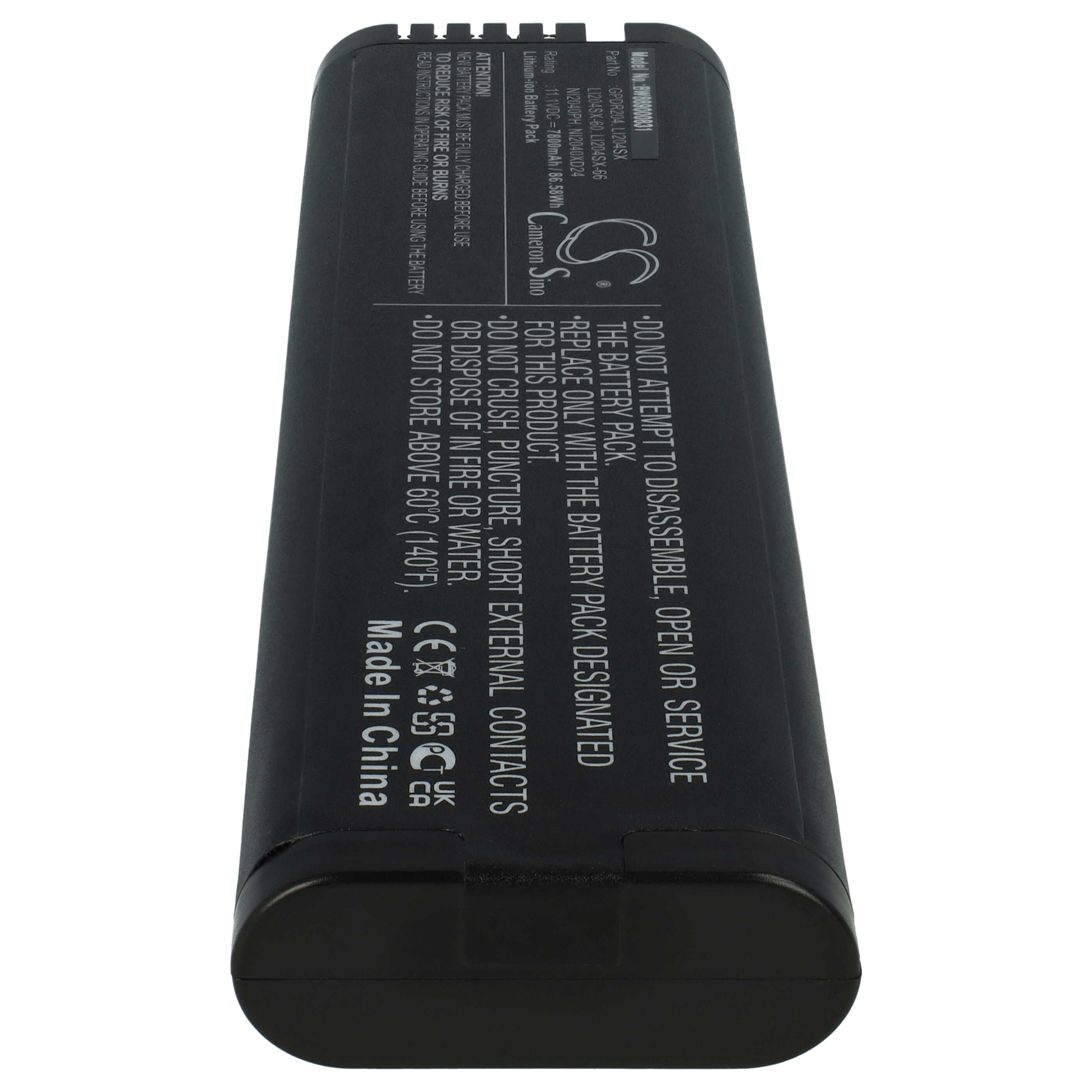 Akumulator do przyrządu pomiarowego zamiennik Anritsu 1420-0868, 633-44, 633-75 - 7800 mAh 11,1 V Li-Ion