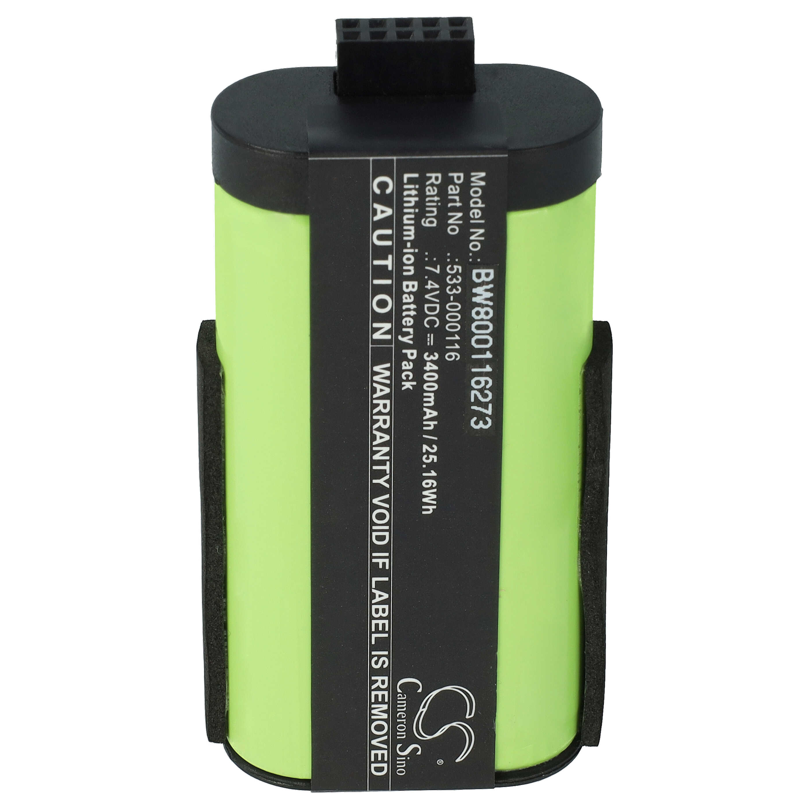  Battery replaces Logitech 533-000116, 533-000138 for LogitechLoudspeaker - Li-Ion 3400 mAh