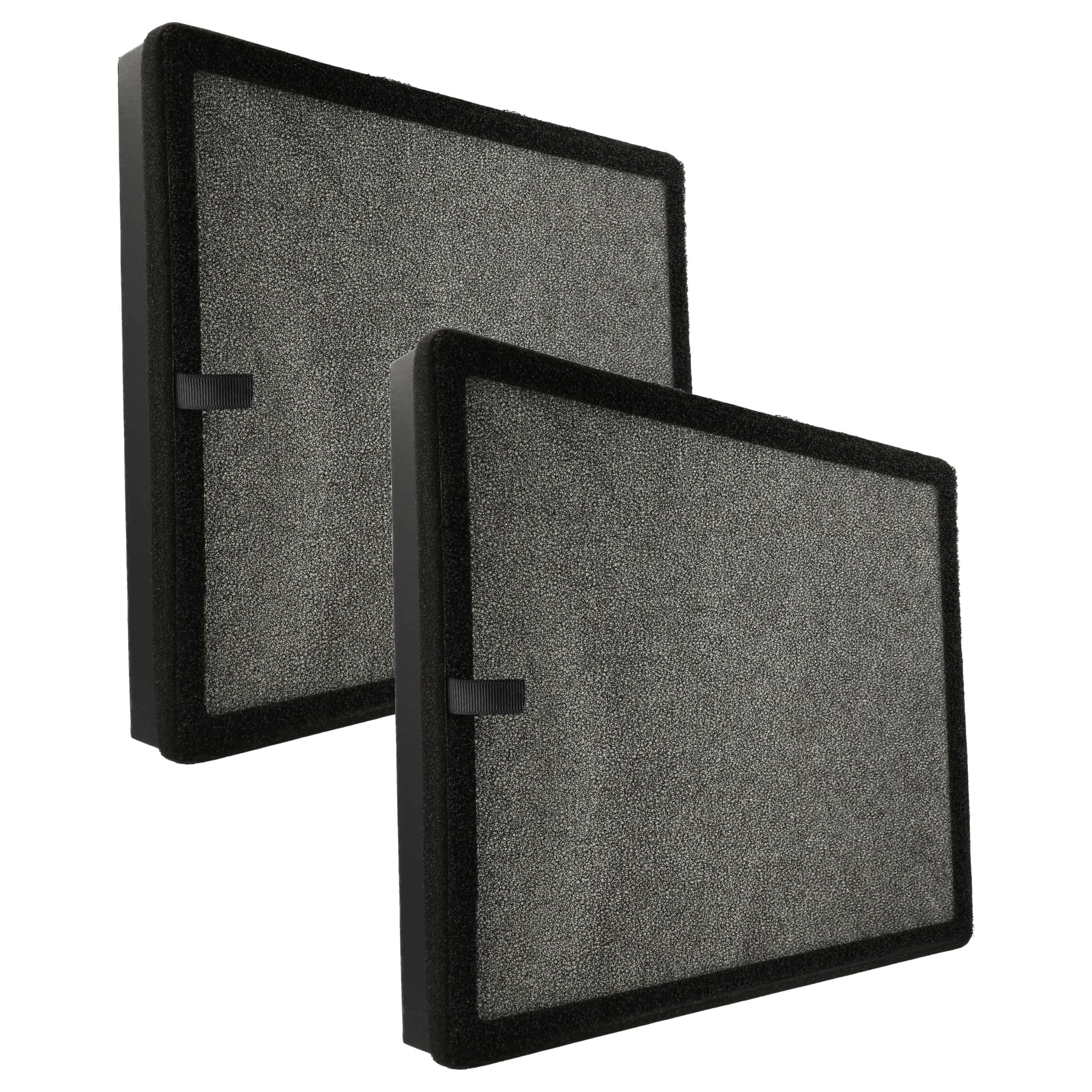2x Filter as Replacement for Medion 50067183 - Pre Filter + HEPA + Activated Carbon
