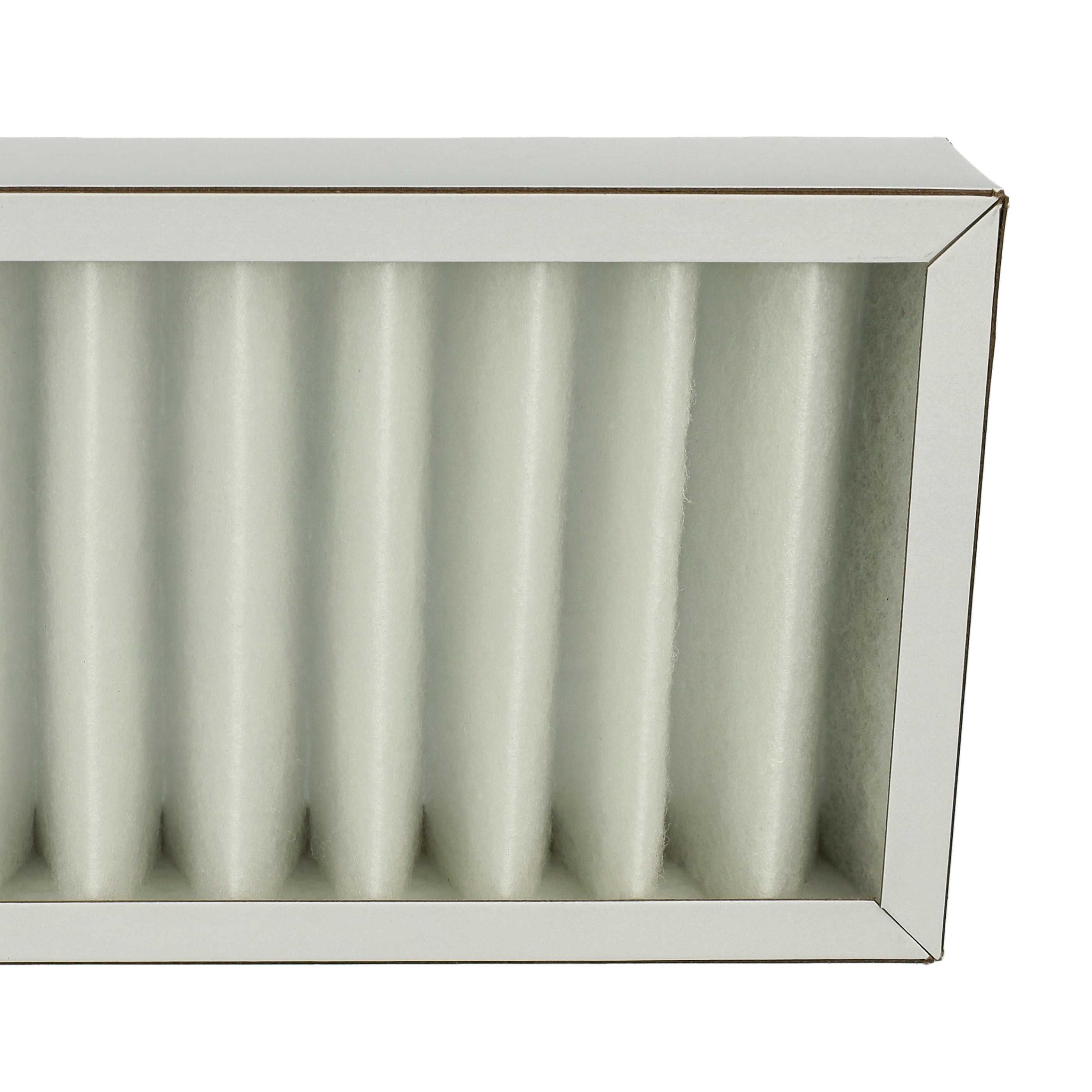 2x Filter als Ersatz für Pluggit APFG4F7-190 für Pluggit Lüfter - Filterklasse G4, weiß
