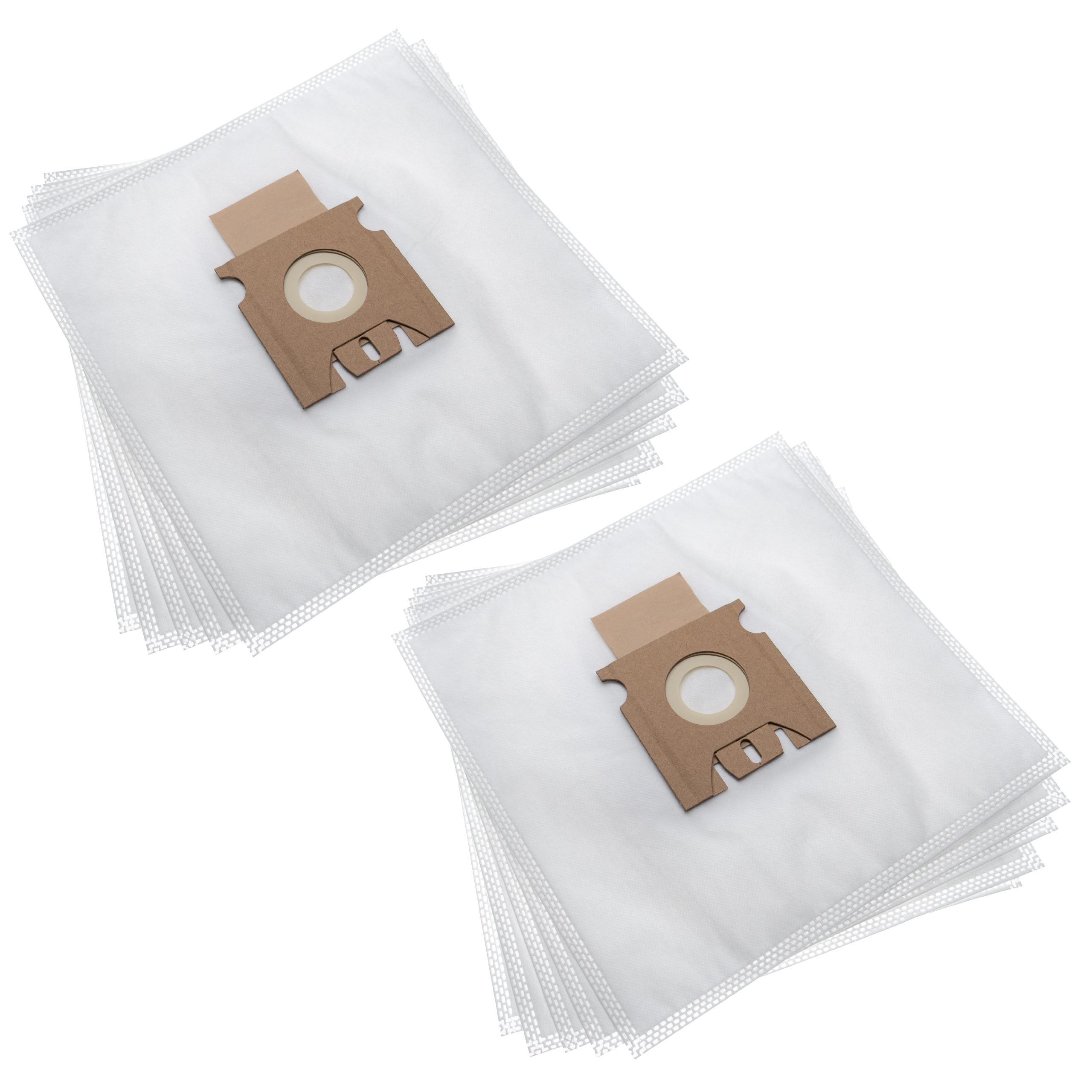 10x Sac remplace Hoover 35601734, H77 pour aspirateur Hoover - microfibre non tissée
