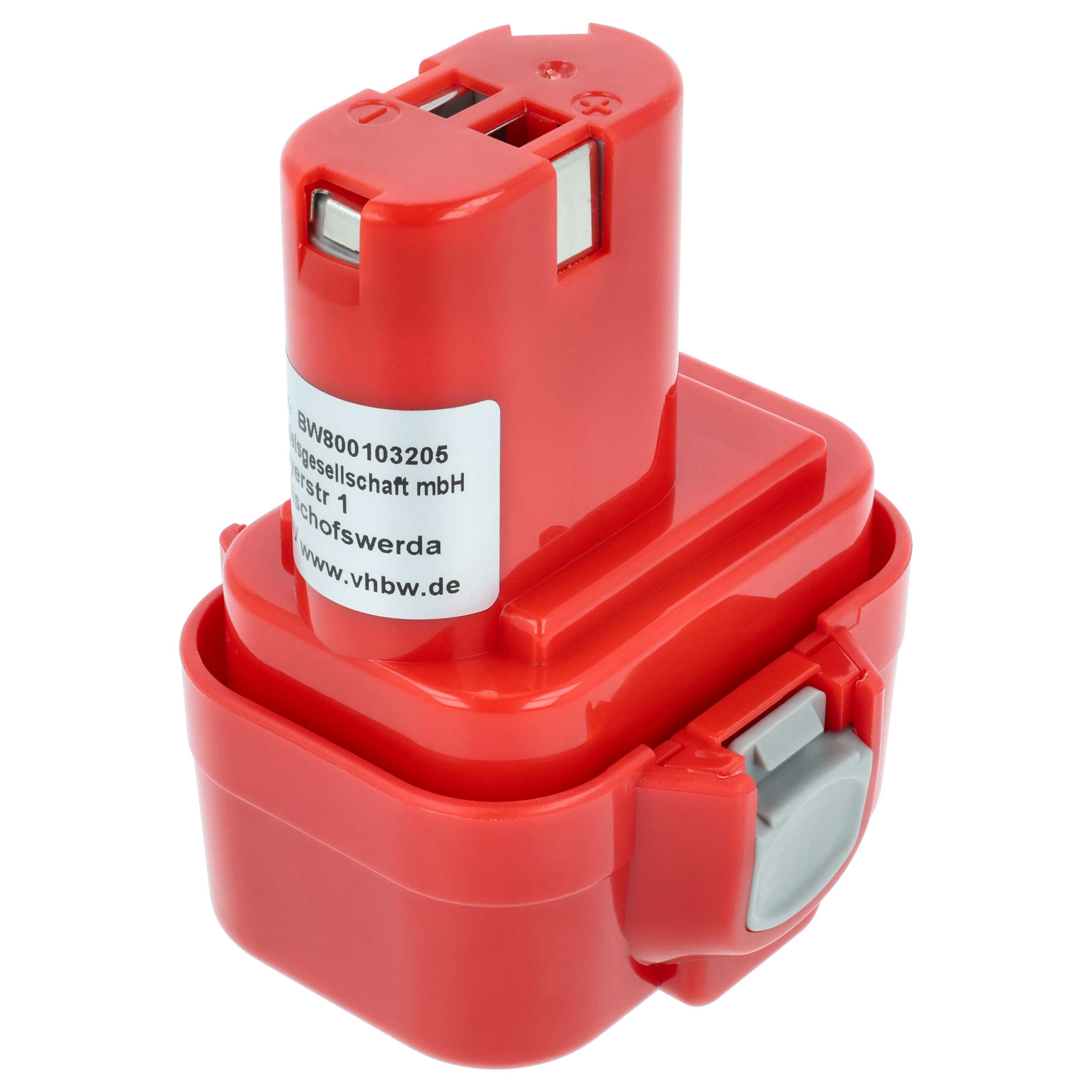 3x Battery replaces Makita 192321-5, 192404-1, 192019-4, 192534-8 Electric Power Tool - 3000 mAh, 9.6 V, NiMH