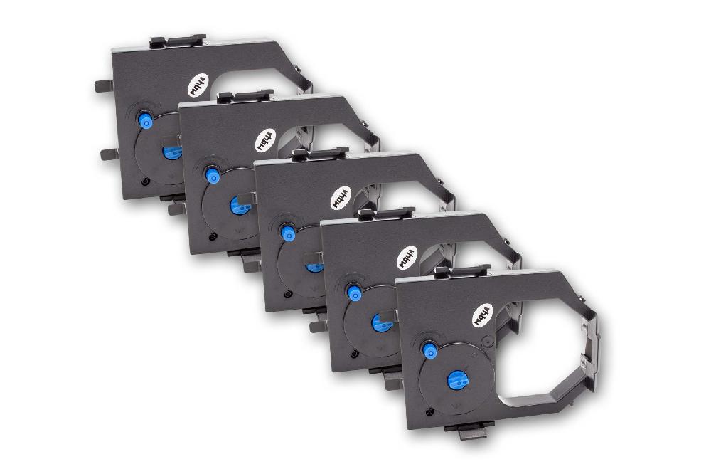 5x Nastro sostituisce IBM 2982 RD, 520650, 2982 per IBM stampante a matrice di punti - nero
