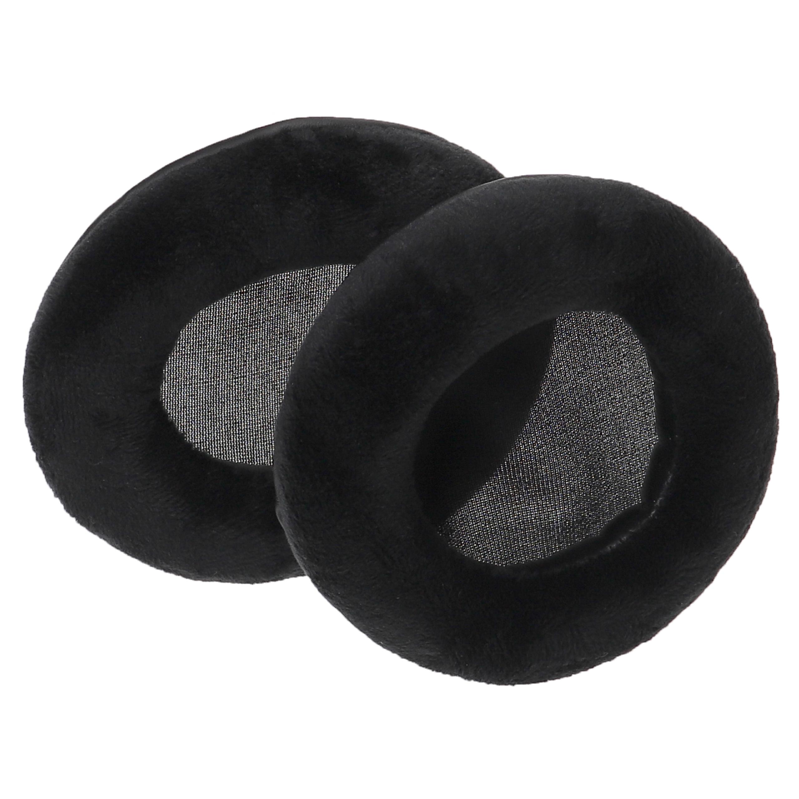 Coussinets d'oreille 10cm pour casque Beyerdynamic DT 770 - Avec mémoire de forme, velours noir