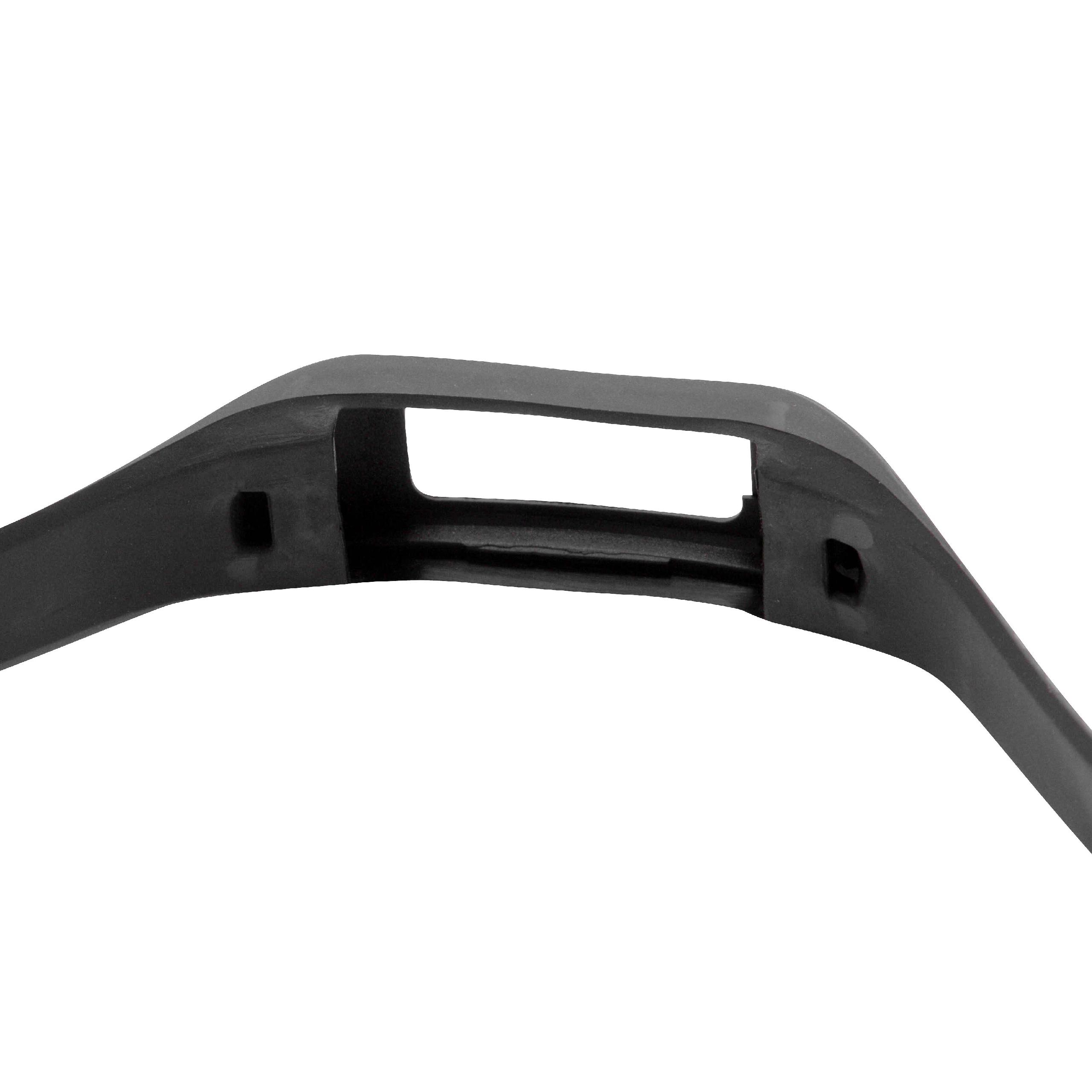 cinturino per Garmin Vivofit Smartwatch - 17,5 - 22,5 cm lunghezza, 15mm ampiezza, silicone, nero