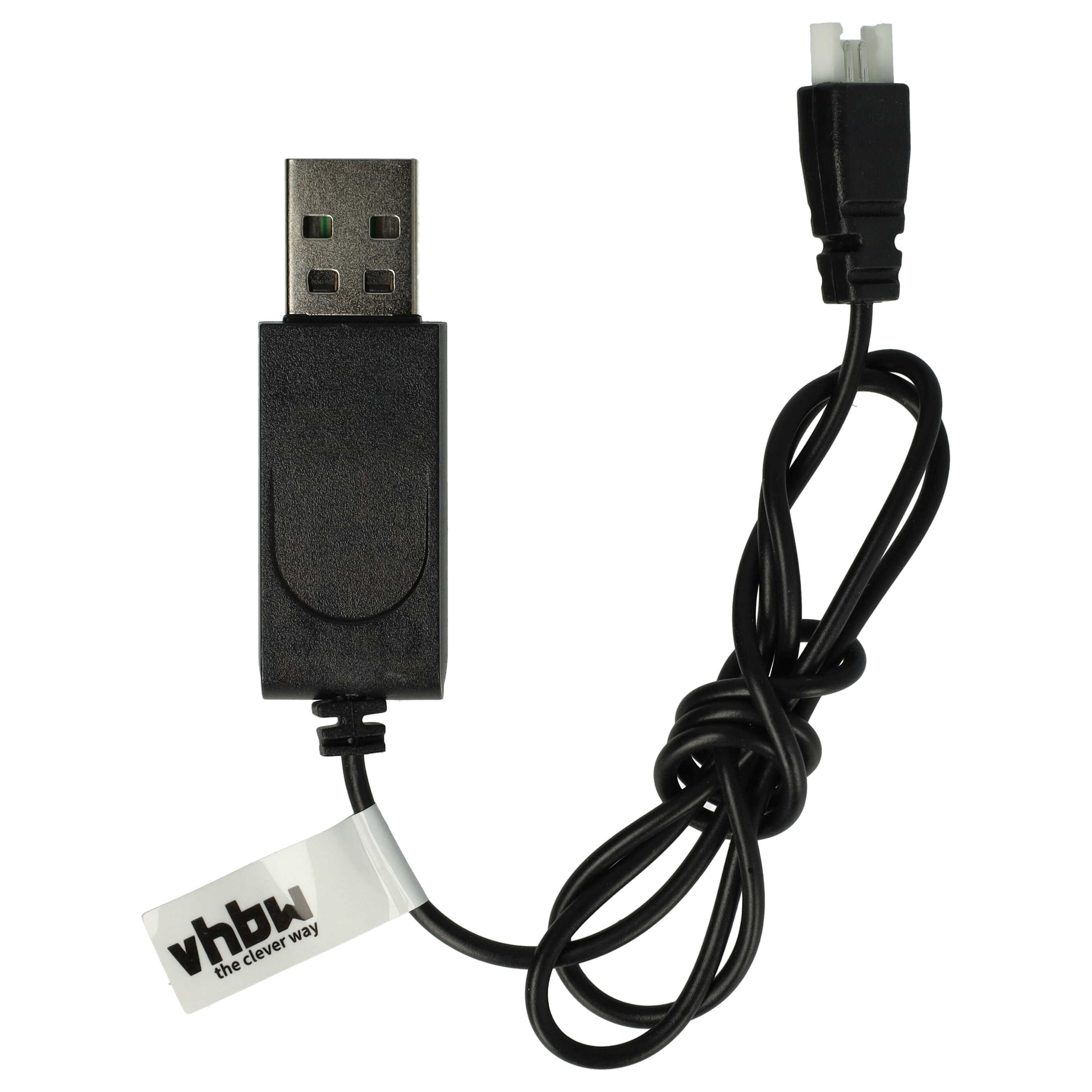 vhbw Câble USB de chargement compatible avec F949 SYMA (S-Idee) drone, quadcopter - 60 cm câble de rechange