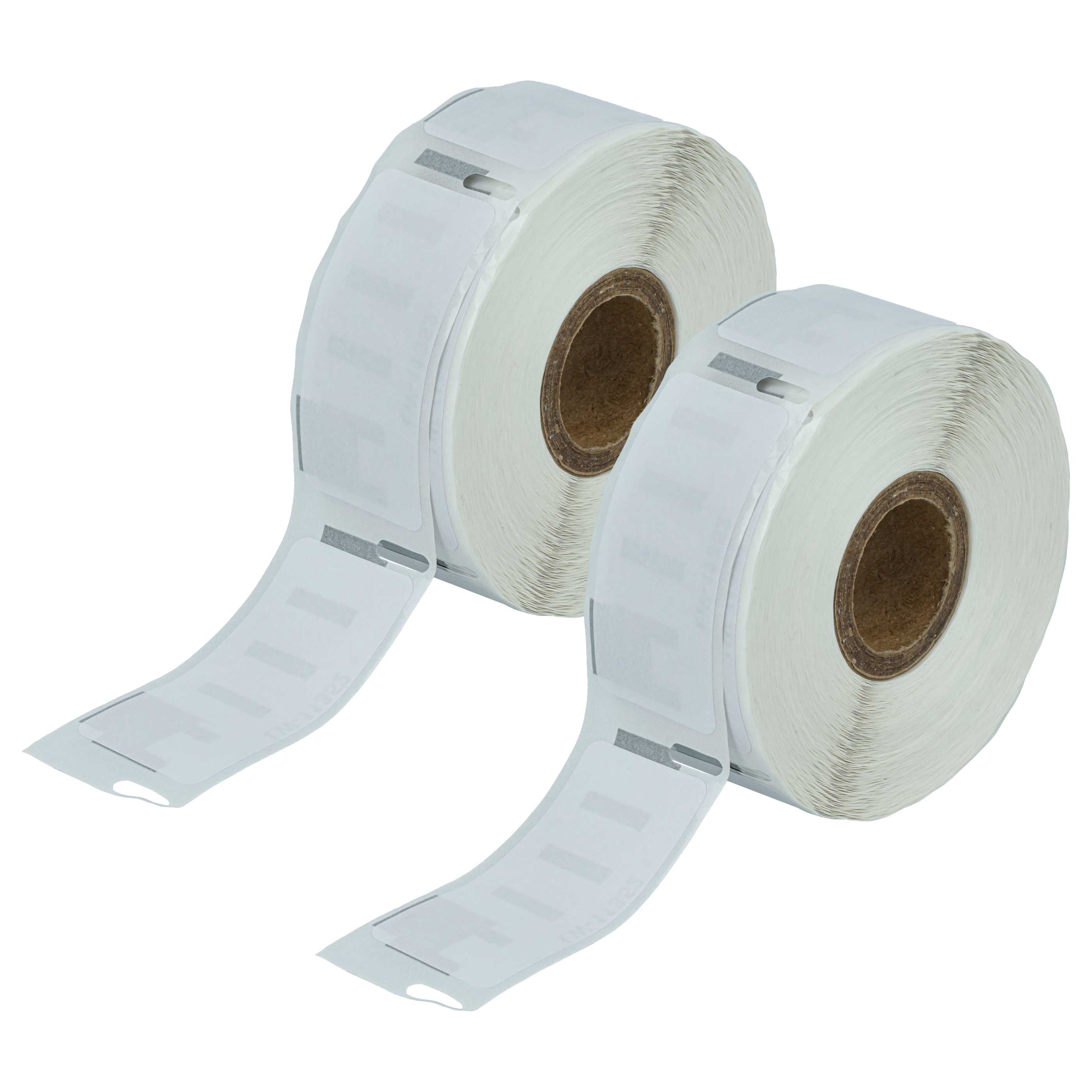 2x Label Roll replaces Dymo 11352 for Labeller - 25 mm x 54 mm