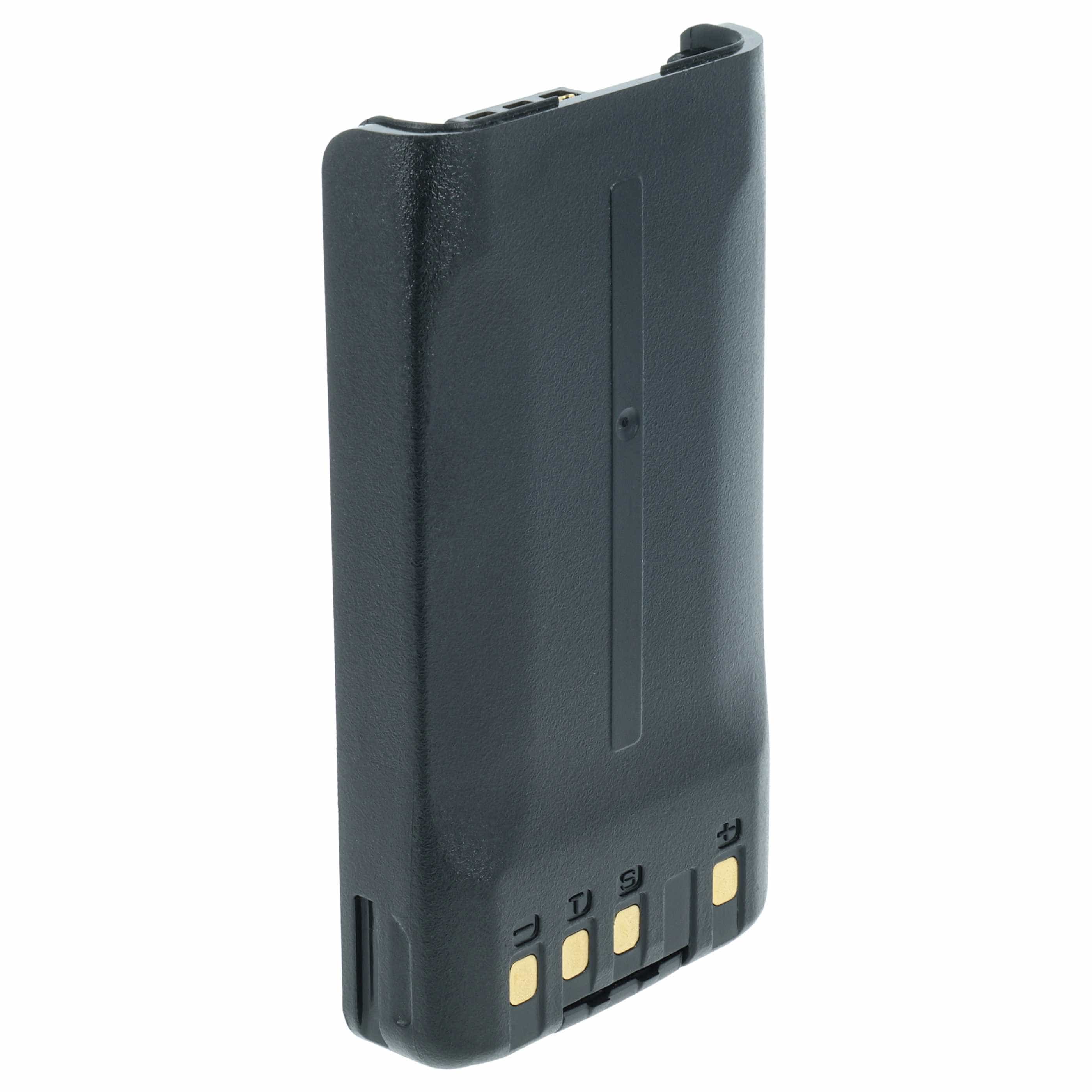 Radio 2x Battery replaces Kenwood KNB-24LX, KNB-24, KNB-24Li, KNB-25A, KNB-25, KNB-24L - 1400 mAh 7.4 V Li-Ion