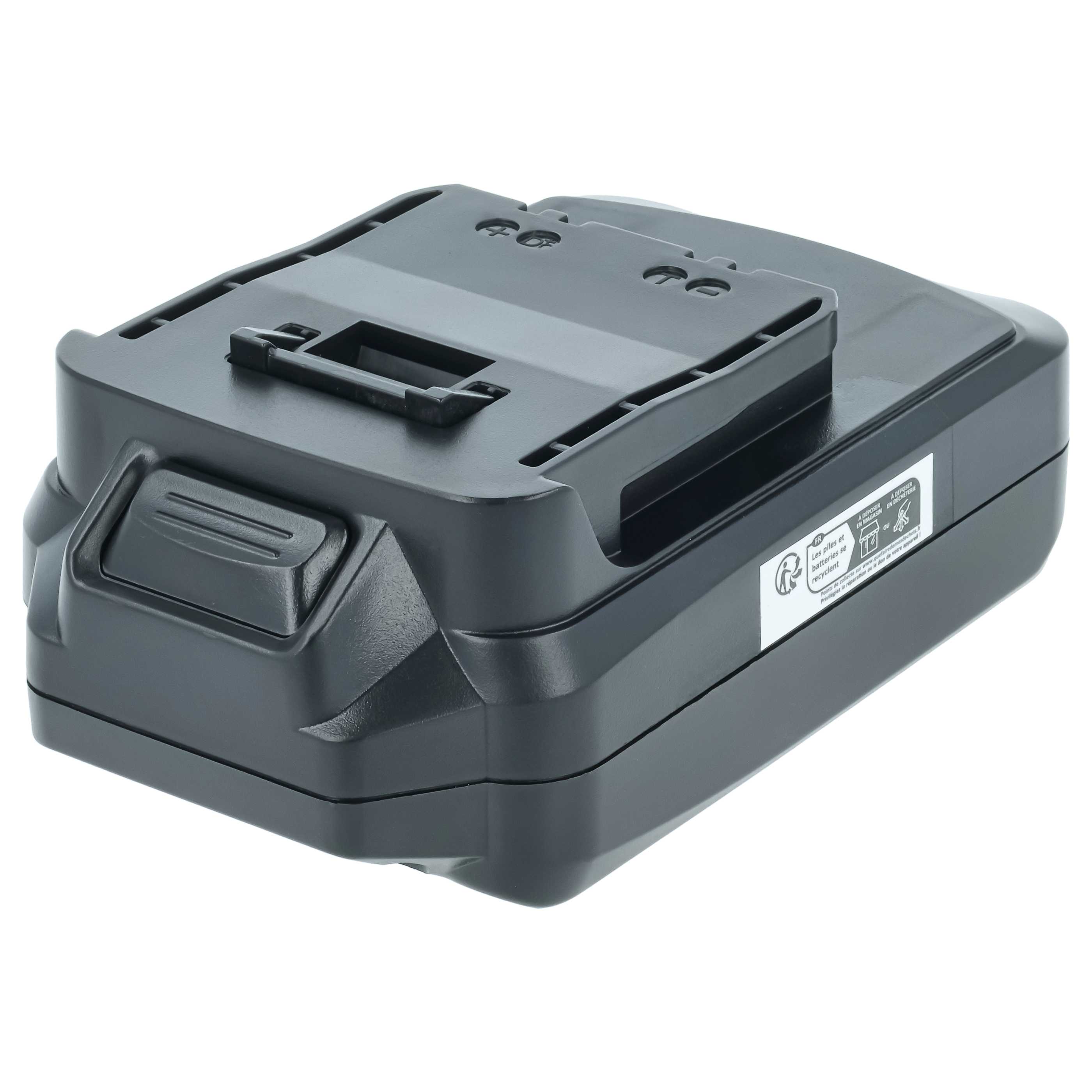 Battery replaces Meister Craft 5451270, R18/65 Electric Power Tool - 1500 mAh, 18 V, Li-Ion