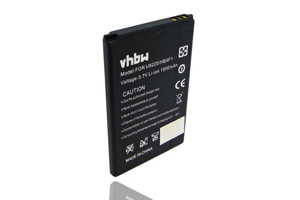 Batteria per hotspot modem router portatile sostituisce B5765620003, BL161 Huawei - 1500mAh 3,7V Li-Ion
