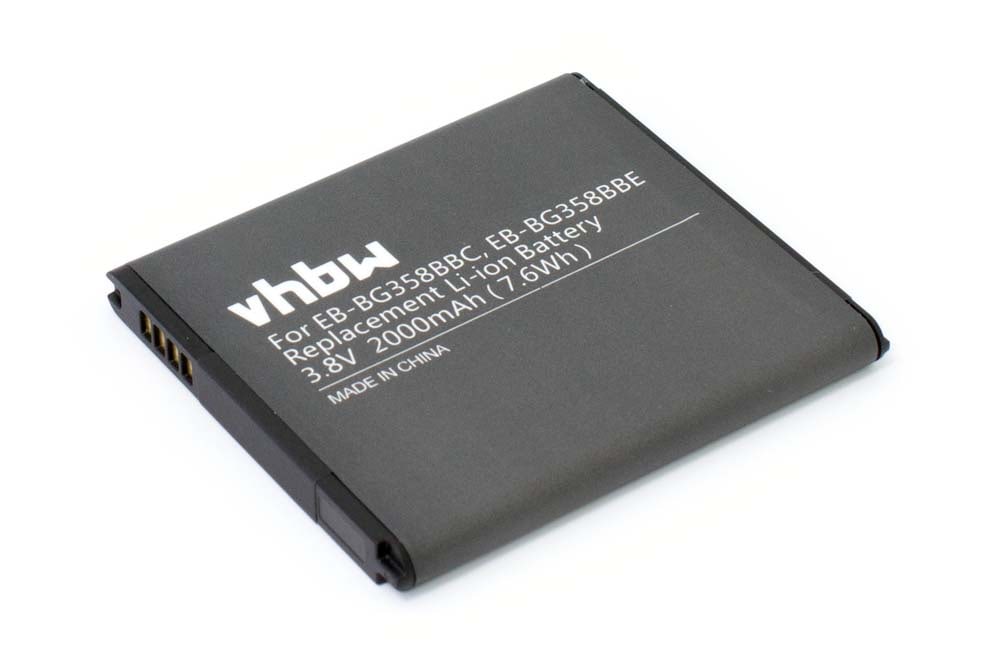 Akumulator do telefonu smartfona zamiennik Samsung EB-BG358BBC, EB-BG358BBE - 2000 mAh 3,8 V Li-Ion