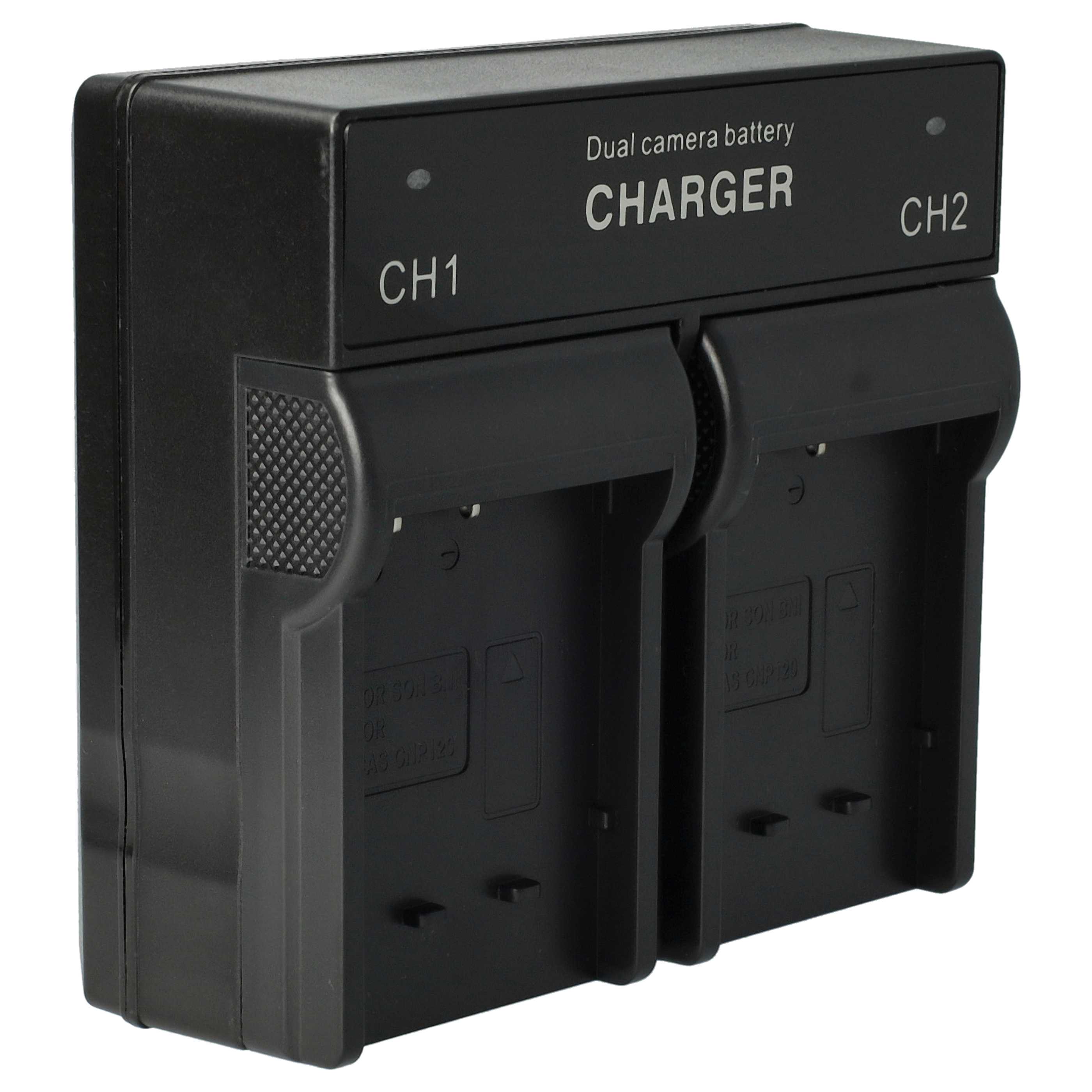 Battery Charger suitable for Casio NP-120 Camera etc. - 0.5 / 0.9 A, 4.2/8.4 V