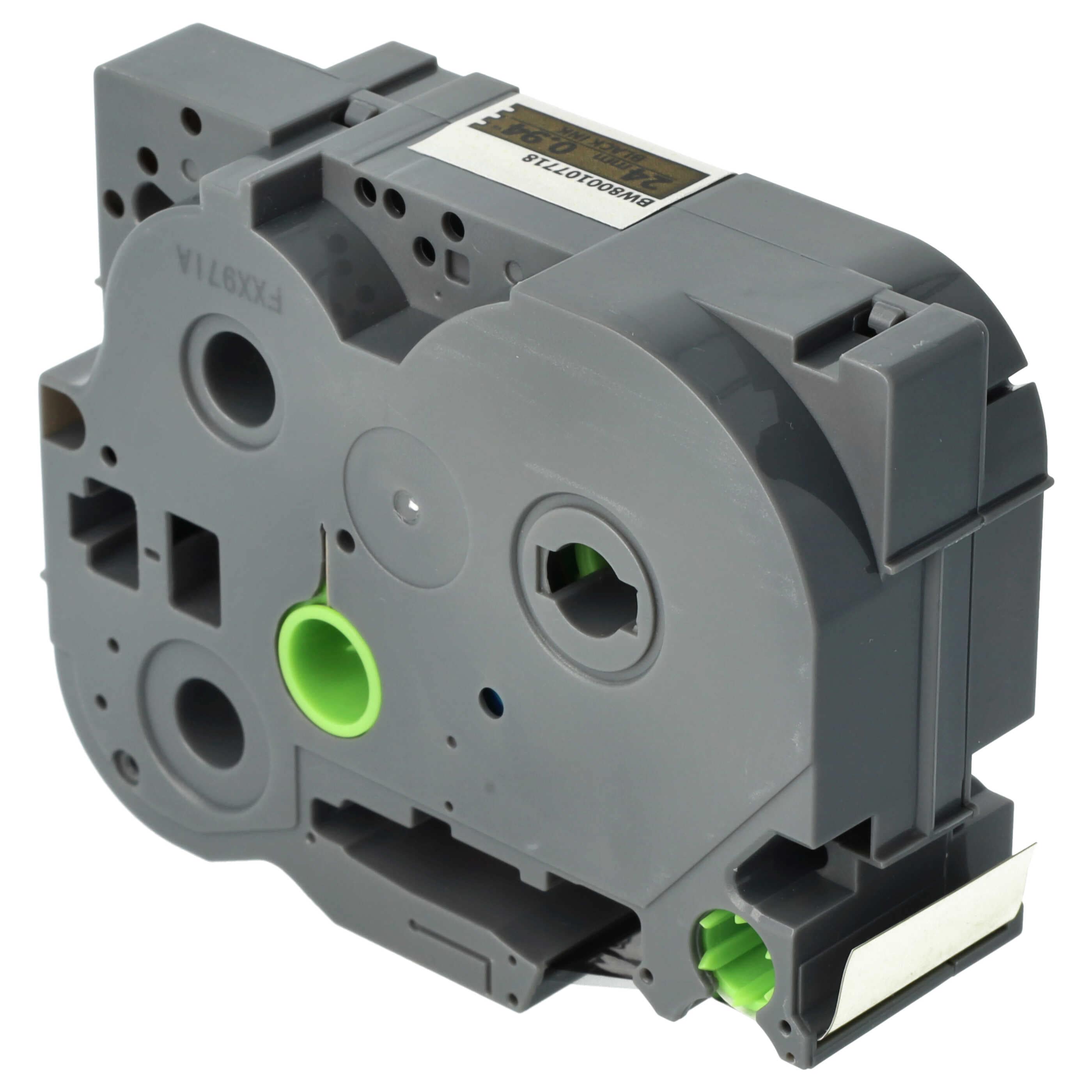 Label Tape replaces Brother TZE-851, TZ-851 - 24 mm Black to Gold