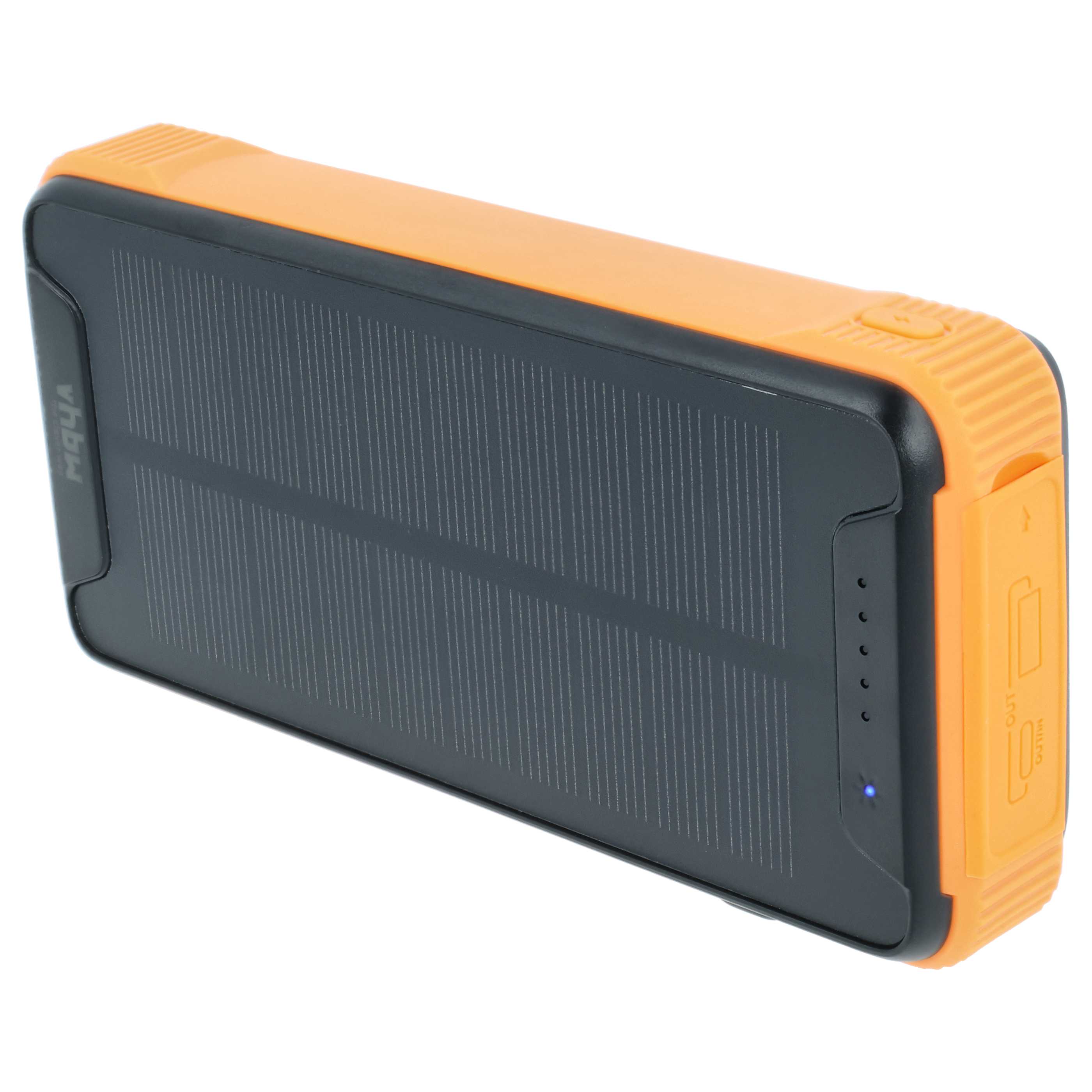 Powerbank 20000 mAh mit Solarladefunktion passend für z.B. iPhone, Samsung, Xiaomi