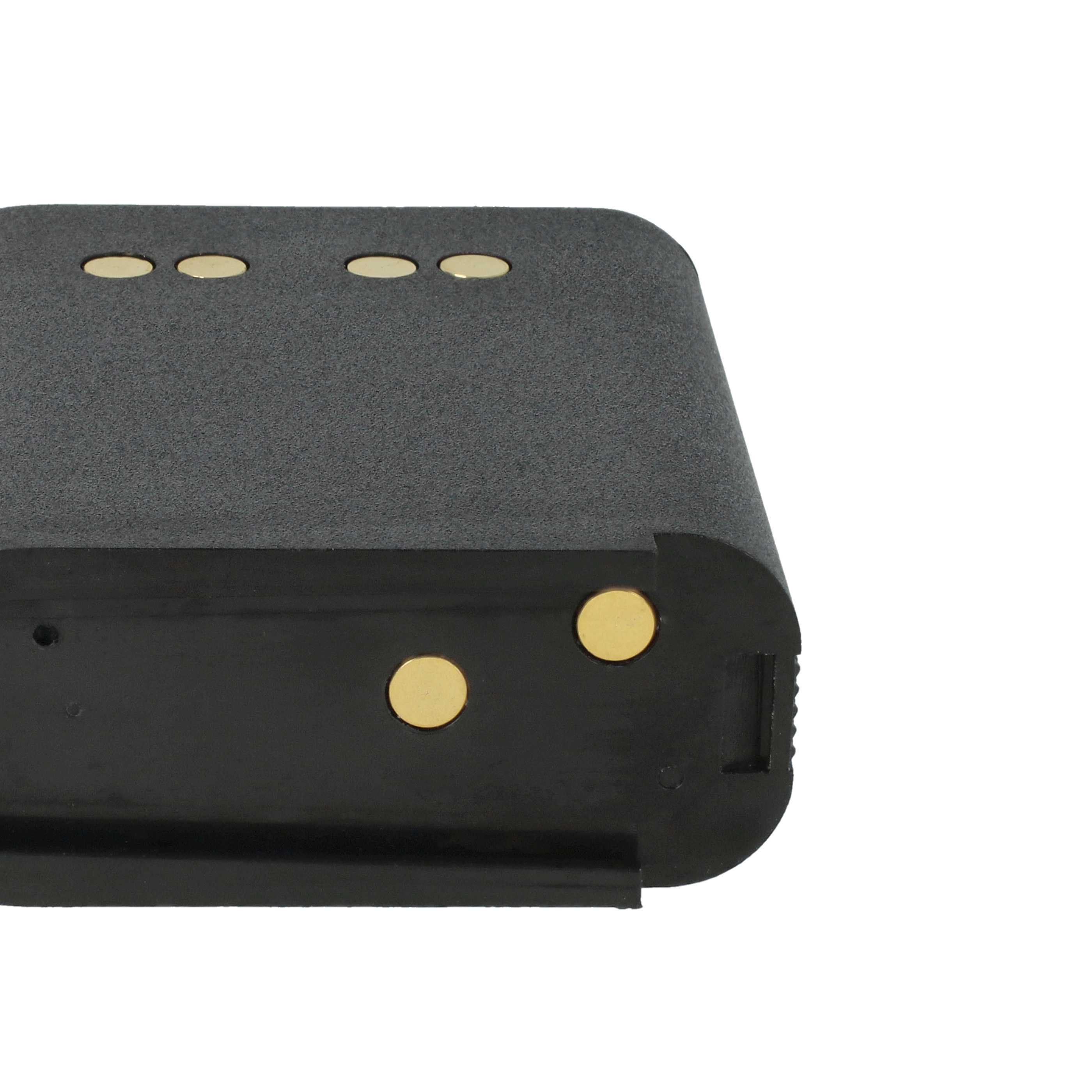 Radio 5x Battery replaces Motorola NTN4538, NTN4594, NTN4592, NTN4593, NTN4593DR - 1800 mAh 7.2 V NiMH