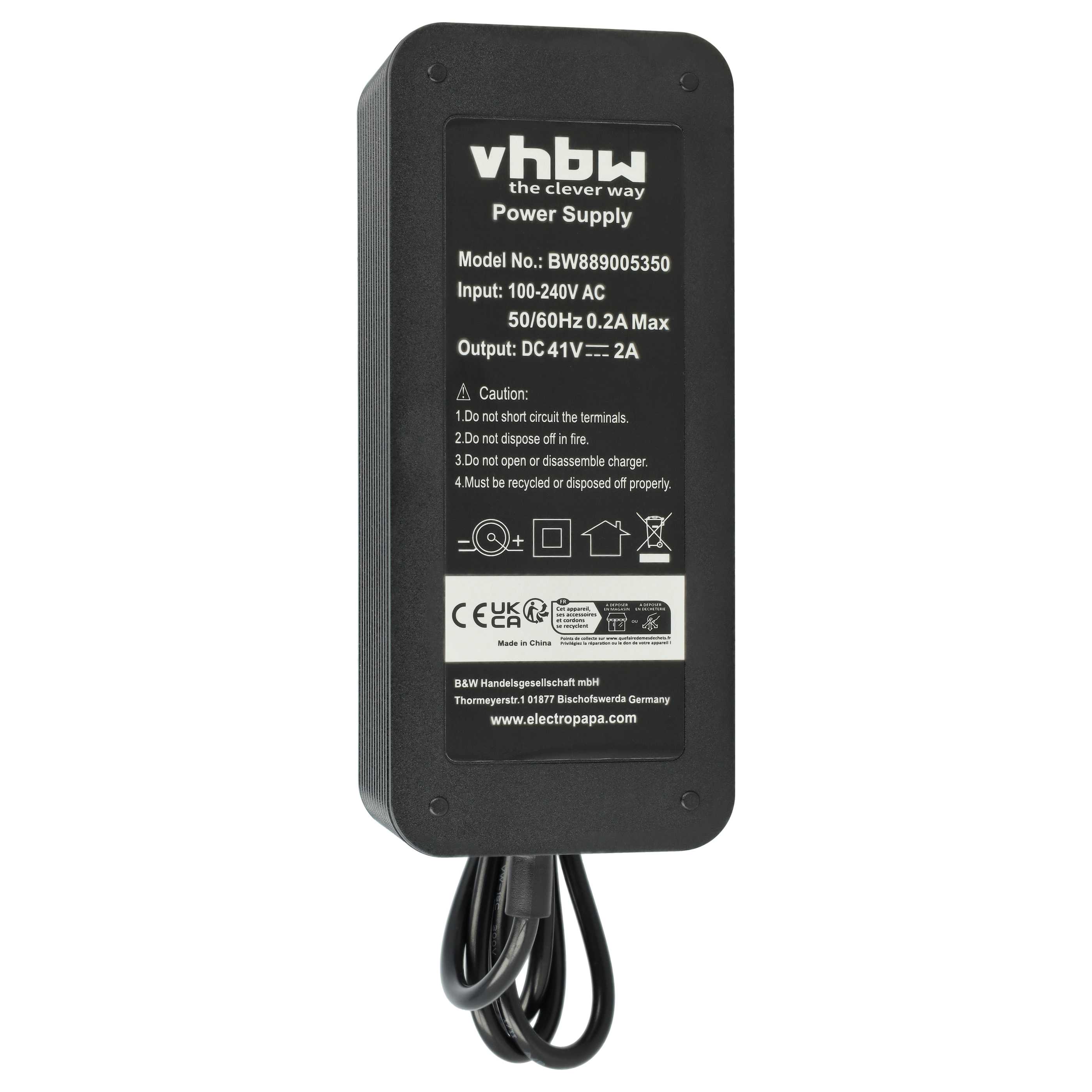 Charger suitable for Xiaomi 4 Pro, Mi 4 Hoverboard, Scooter - 15.8 cm