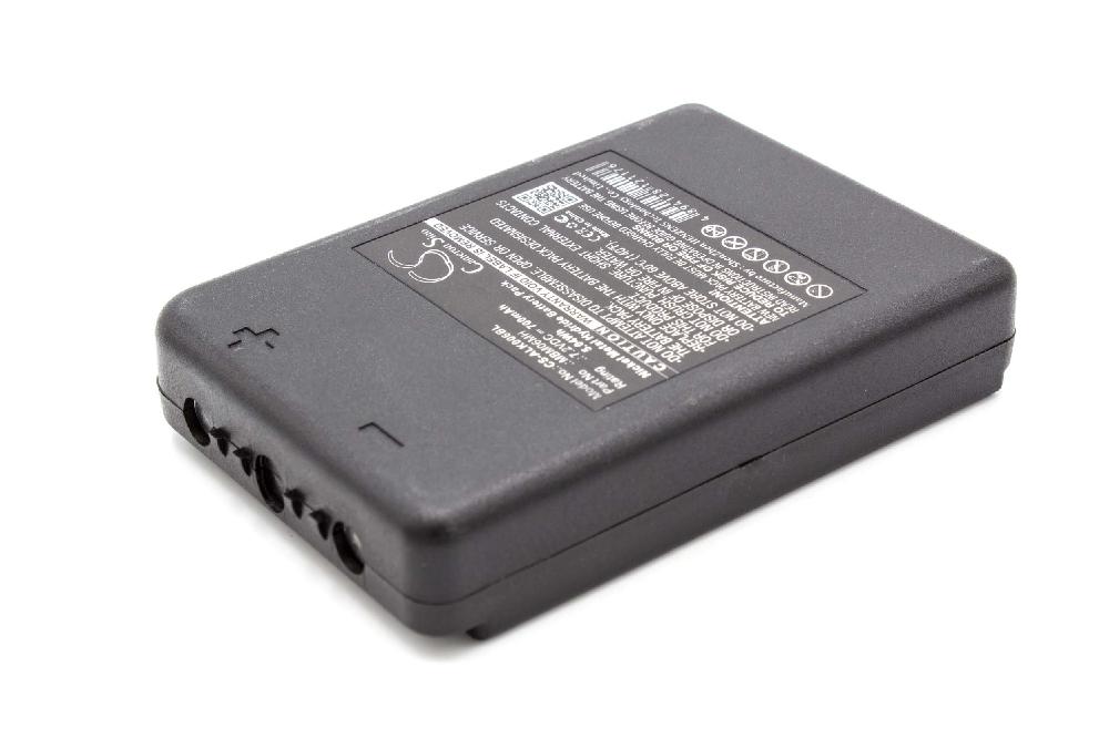 Industrial Remote Control Battery Replacement for Autec MBM06MH - 700mAh 7.2V NiMH