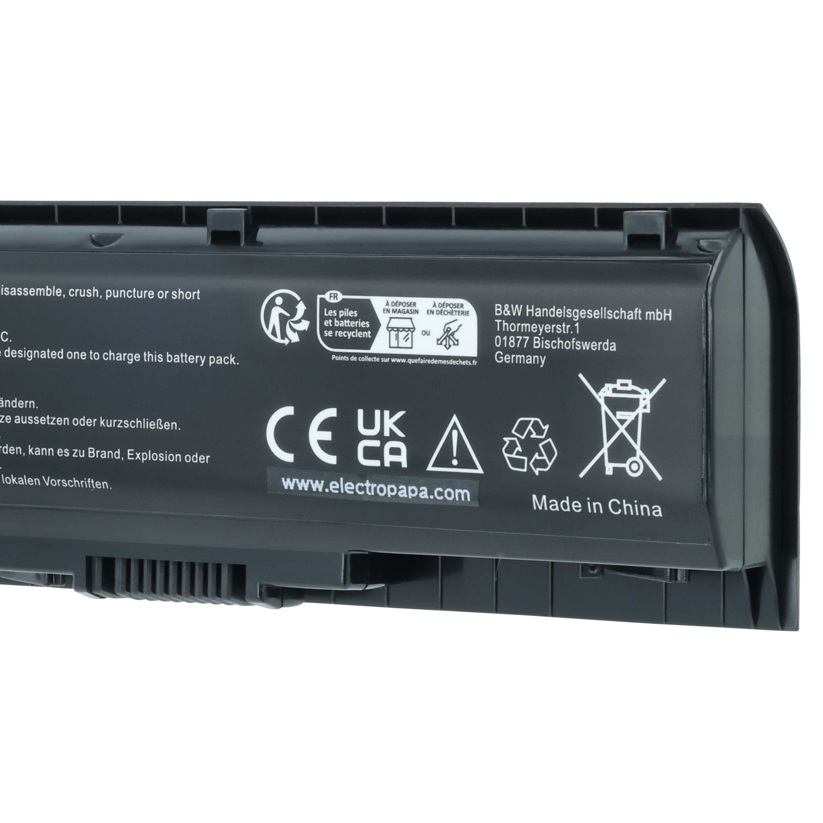 Akumulator do laptopa zamiennik HP 849571-221, 849571-251, 849571-241 - 4400 mAh 11,1 V Li-Ion, czarny