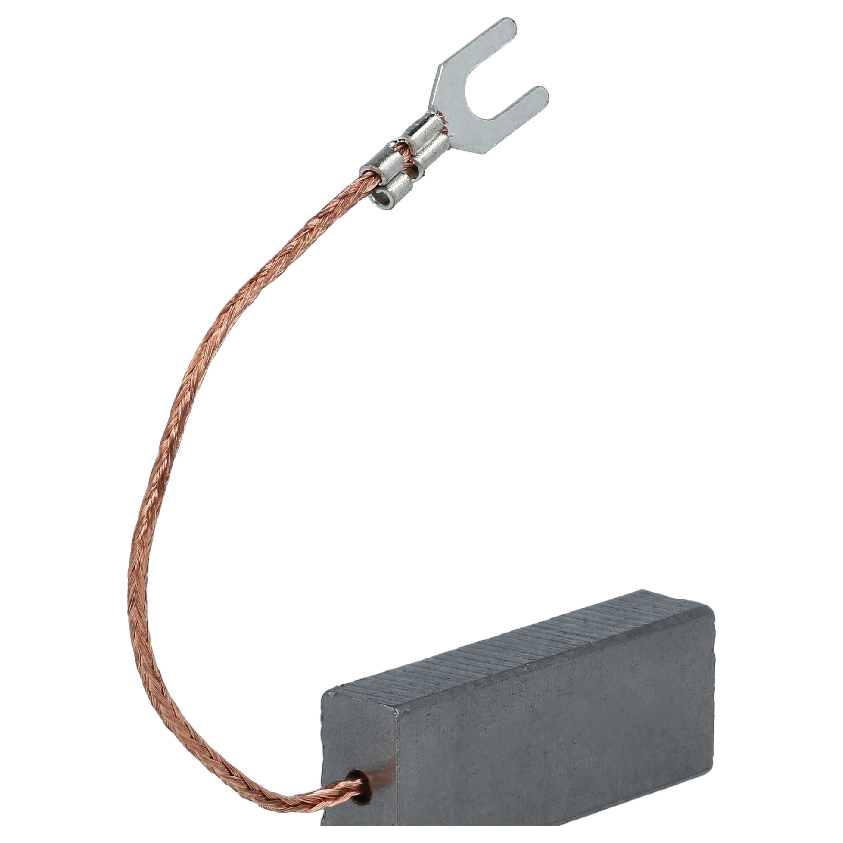 Kohlebürste als Ersatz für Kärcher 66102470, 6.610-247.0, 4002667772890 für Elektrowerkzeug - 6,3 x 11 x 30mm