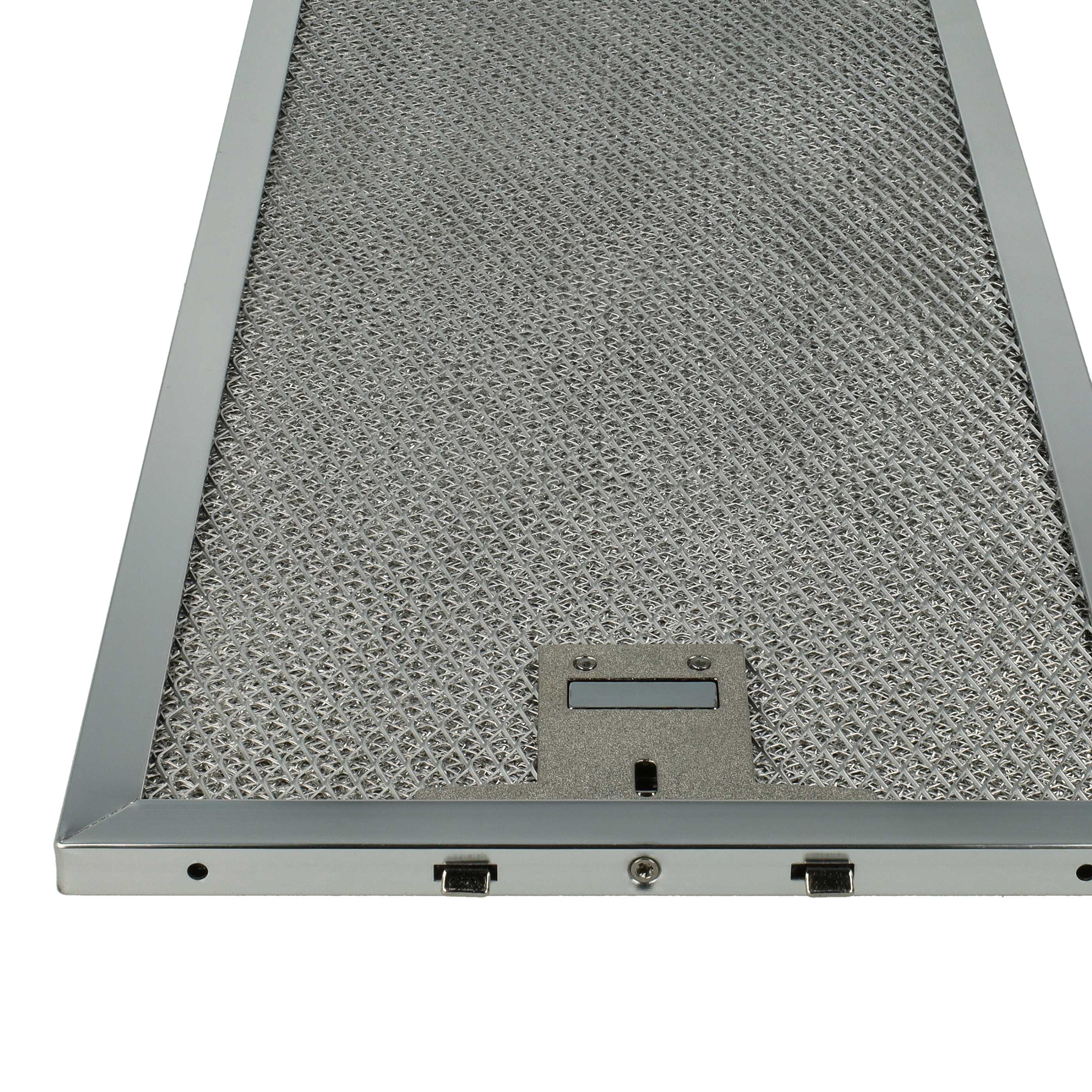 2x Filtres métal remplace Miele 8165760, 4002515616383 pour hotte aspirante