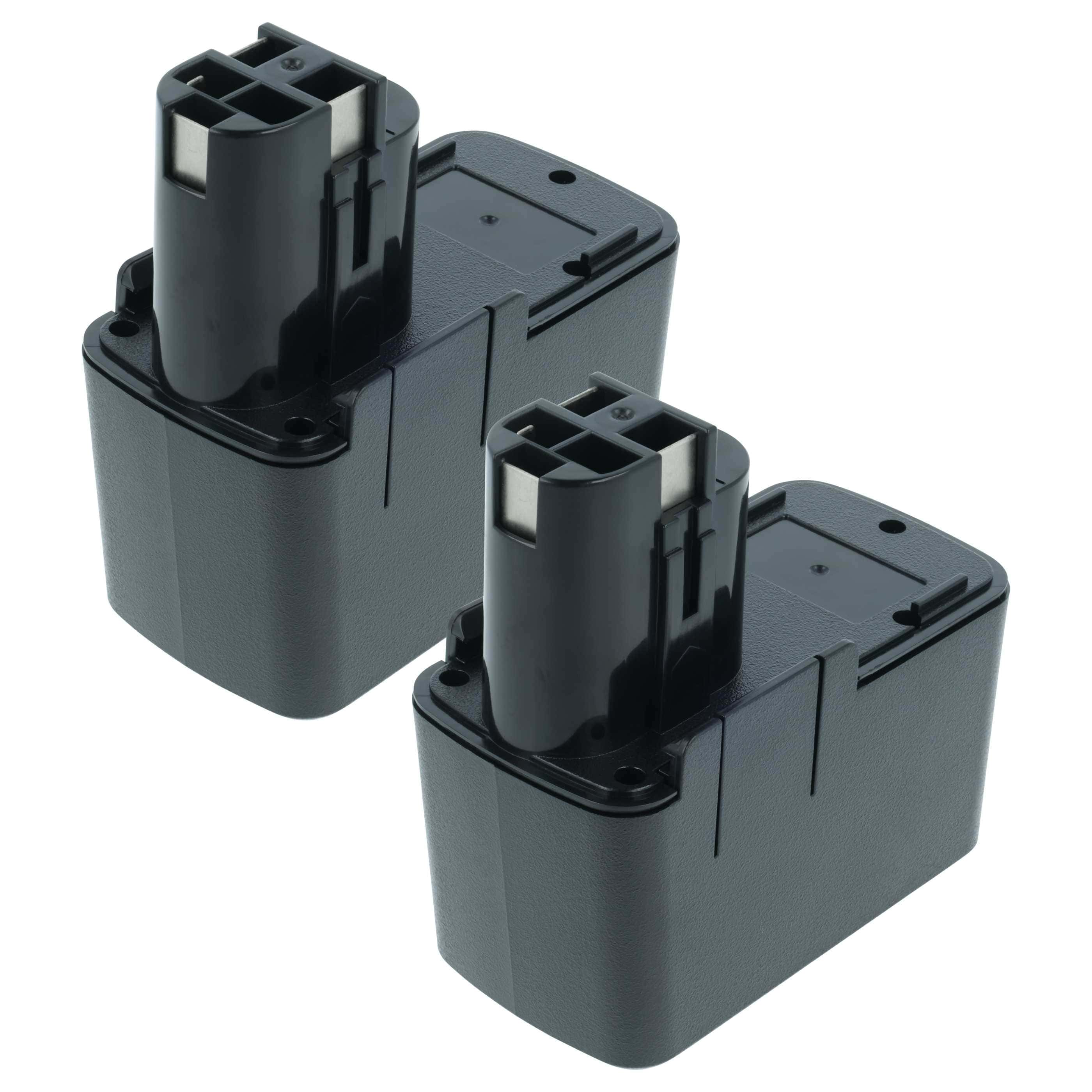 2x Battery replaces Bosch 2 607 335 054, 2 607 335 055 Electric Power Tool - 3000 mAh, 12 V, NiMH