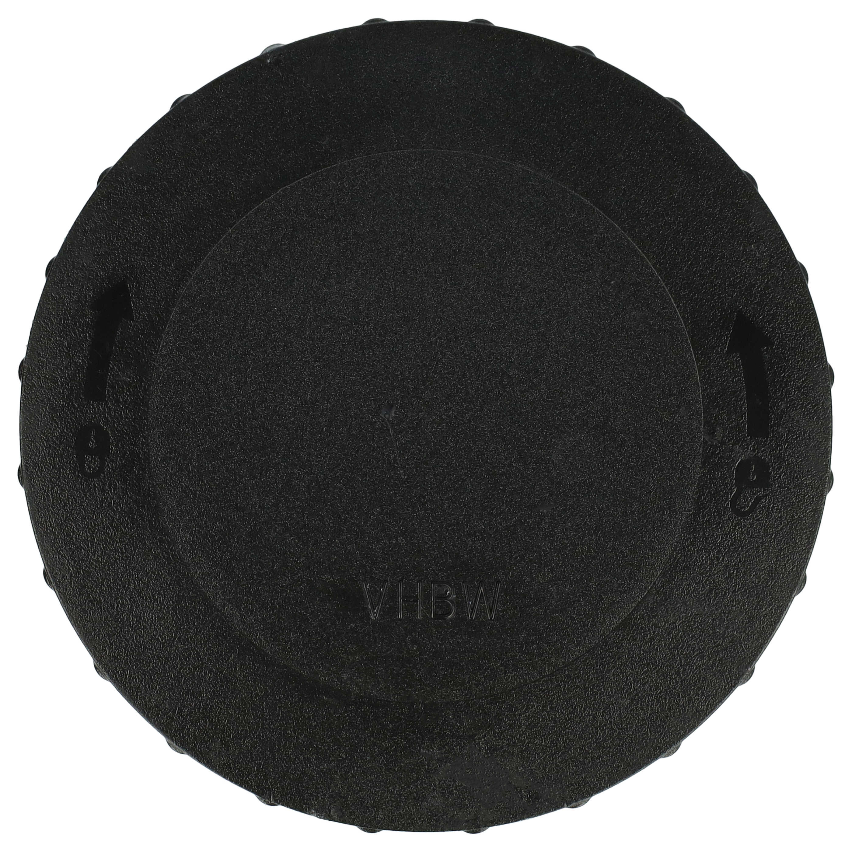 round filter replaces Dewalt DCV5801H, DCV5801H-XJ for Dewalt Vacuum Cleaner, black / white