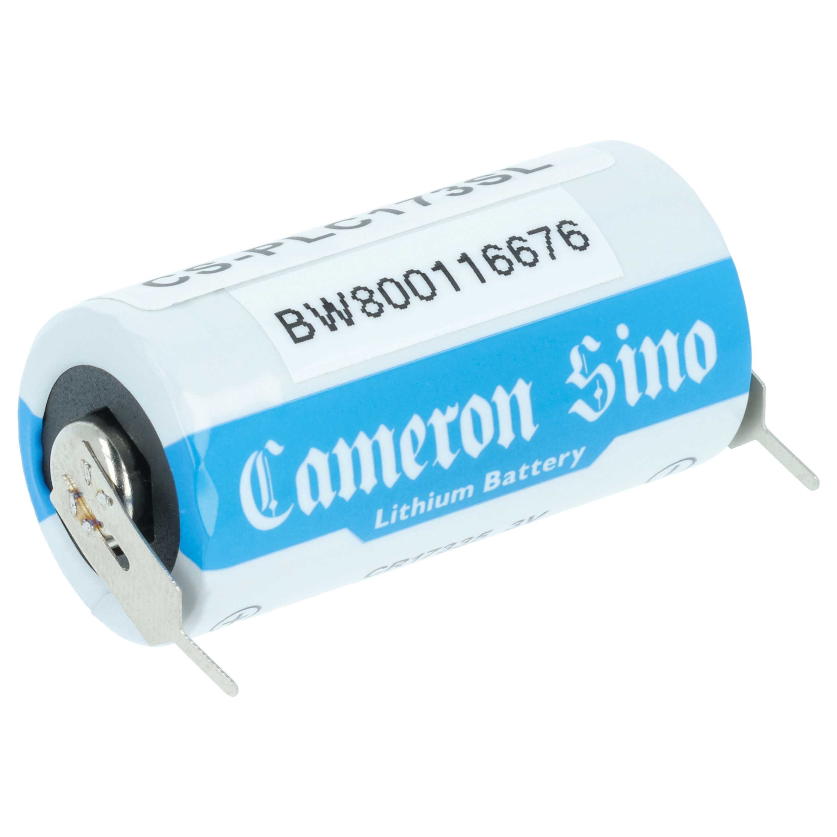 Akumulator do PLC programowalnego sterownika zamiennik Panasonic BR-2/3AG, BR17335 - 1450 mAh 3 V Li-MnO2