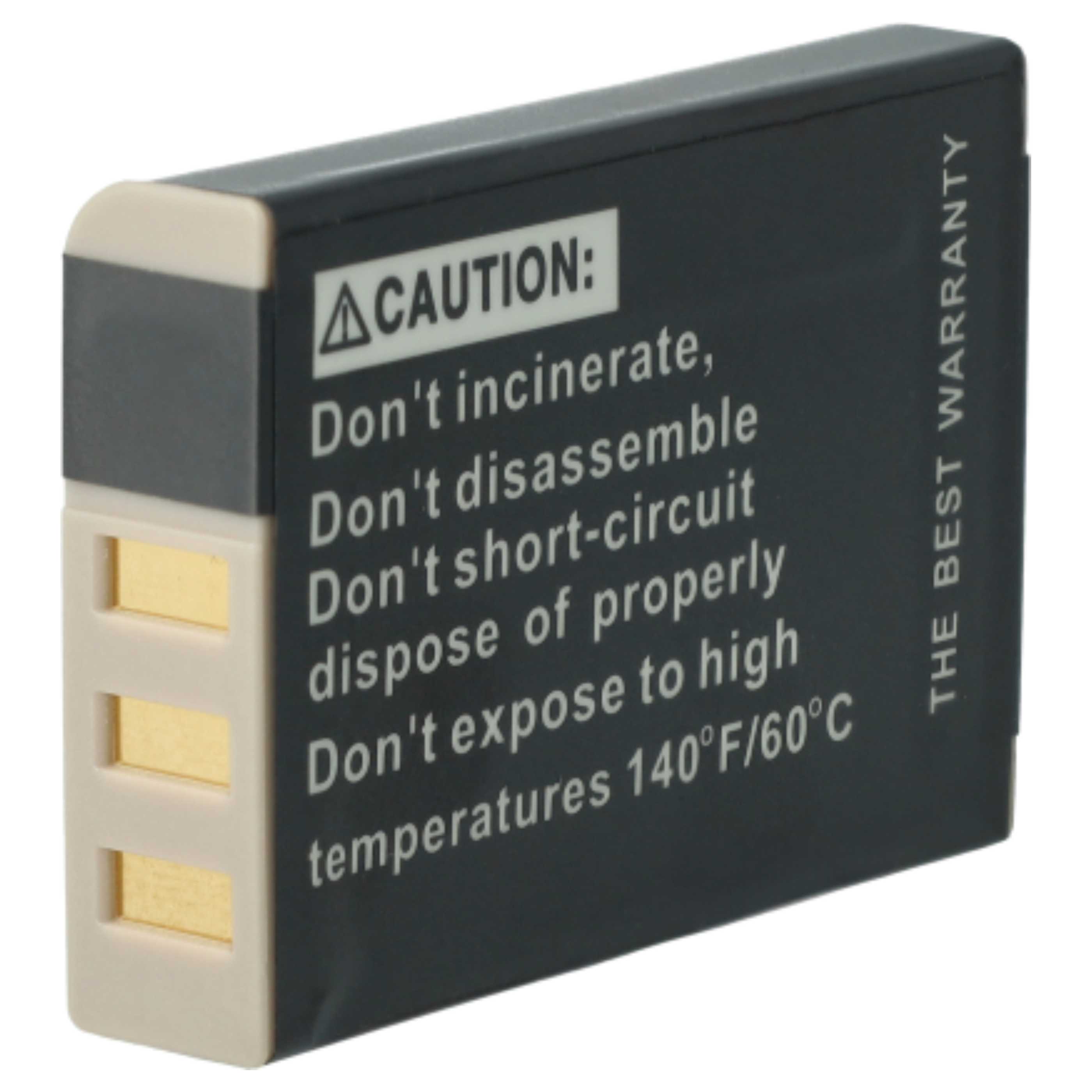3x Battery replaces Fujifilm NP-95 - 1500mAh, 3.6V, Li-Ion