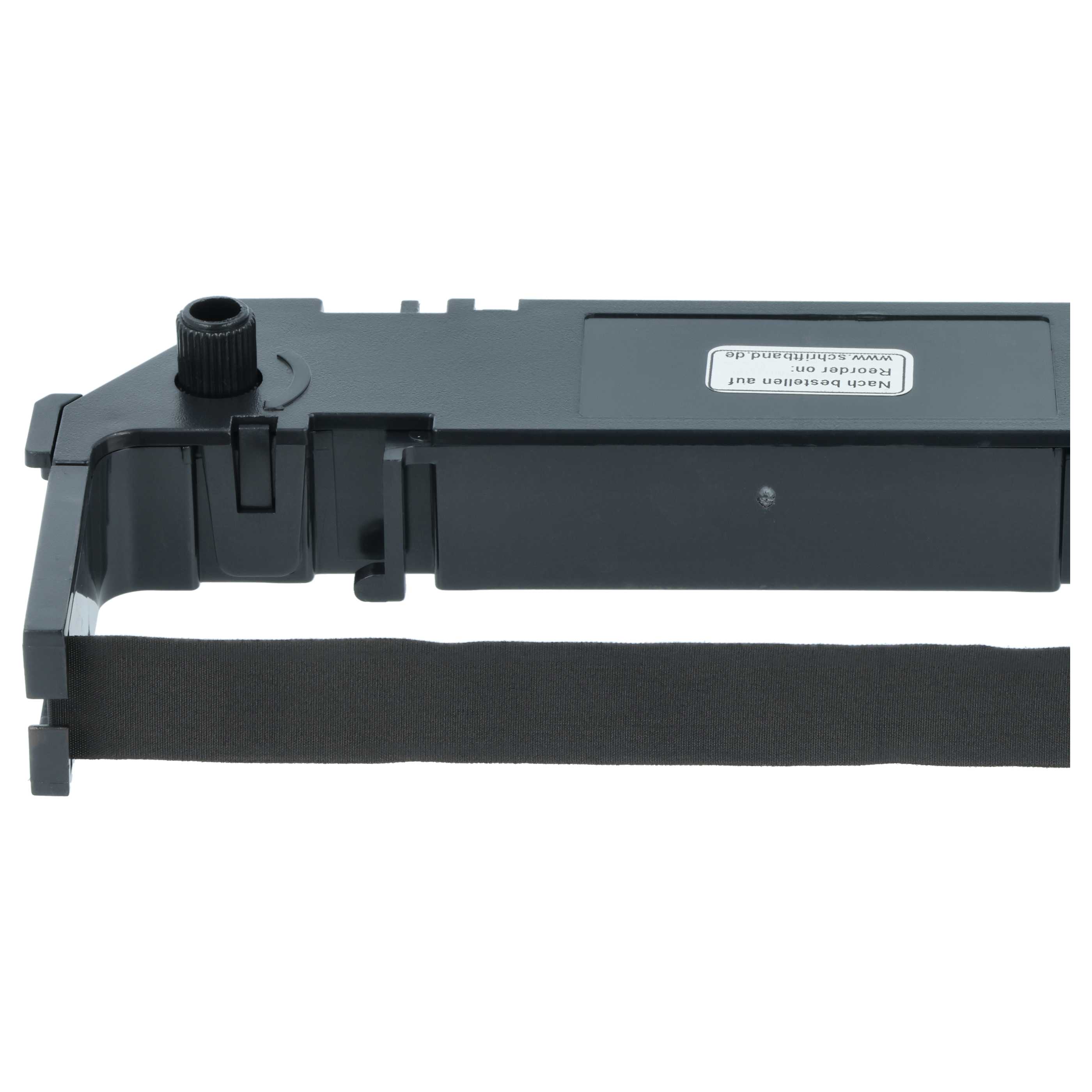 Ink Ribbon replaces Star 30980730 for Dot Matrix, Receipt Printer - Black