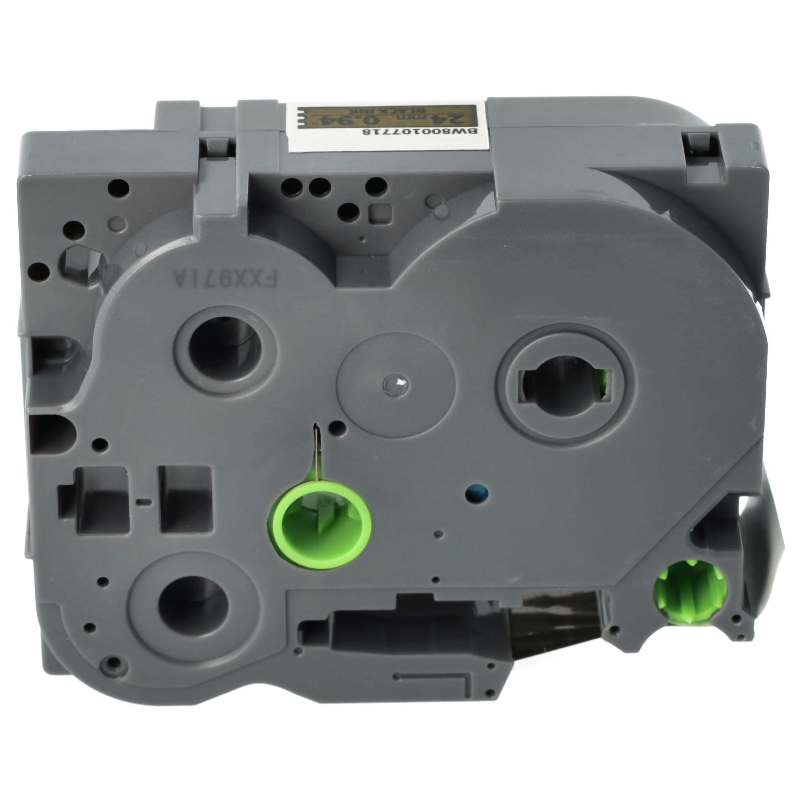 Label Tape replaces Brother TZE-851, TZ-851 - 24 mm Black to Gold