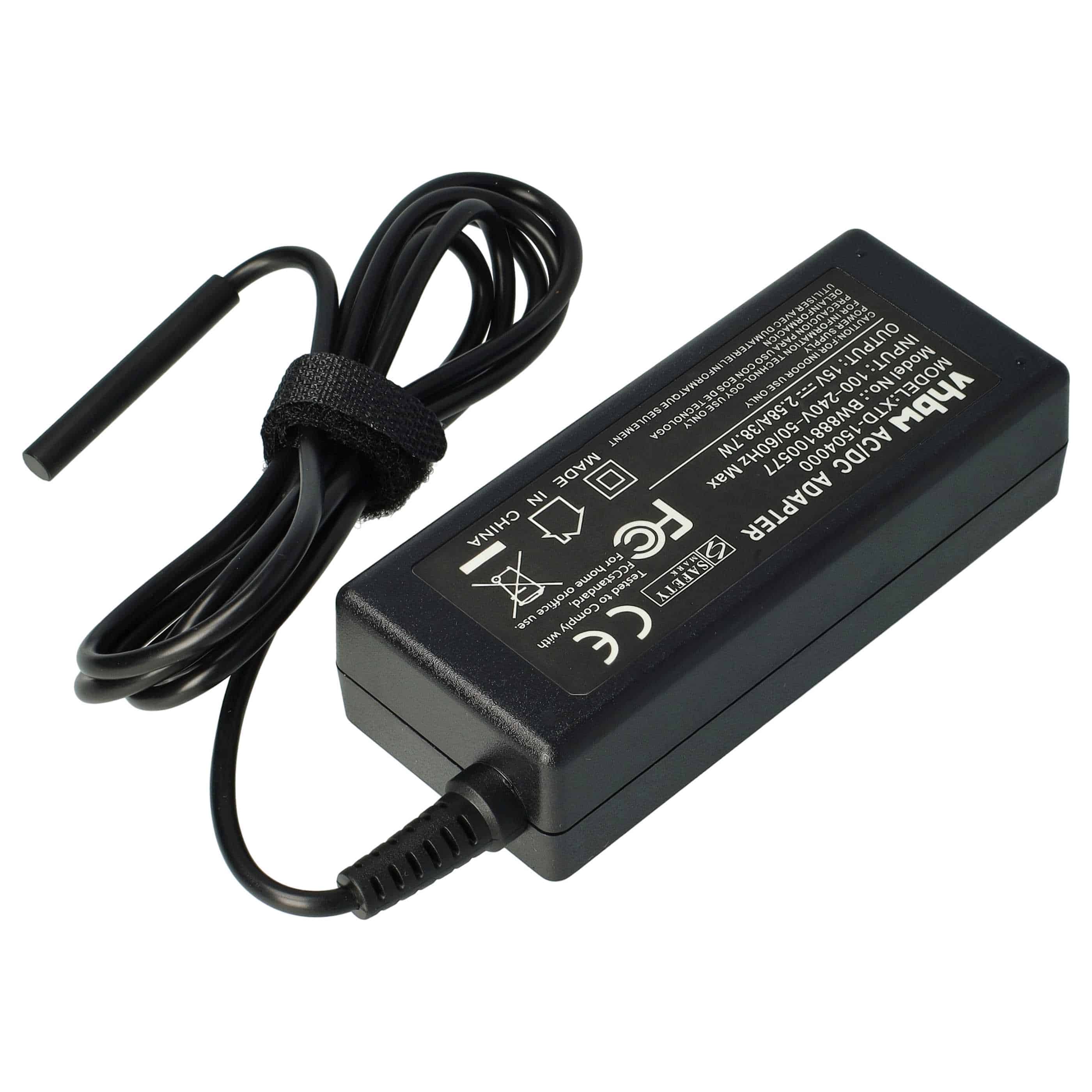Mains Power Adapter replaces Microsoft A1800 for MicrosoftNotebook