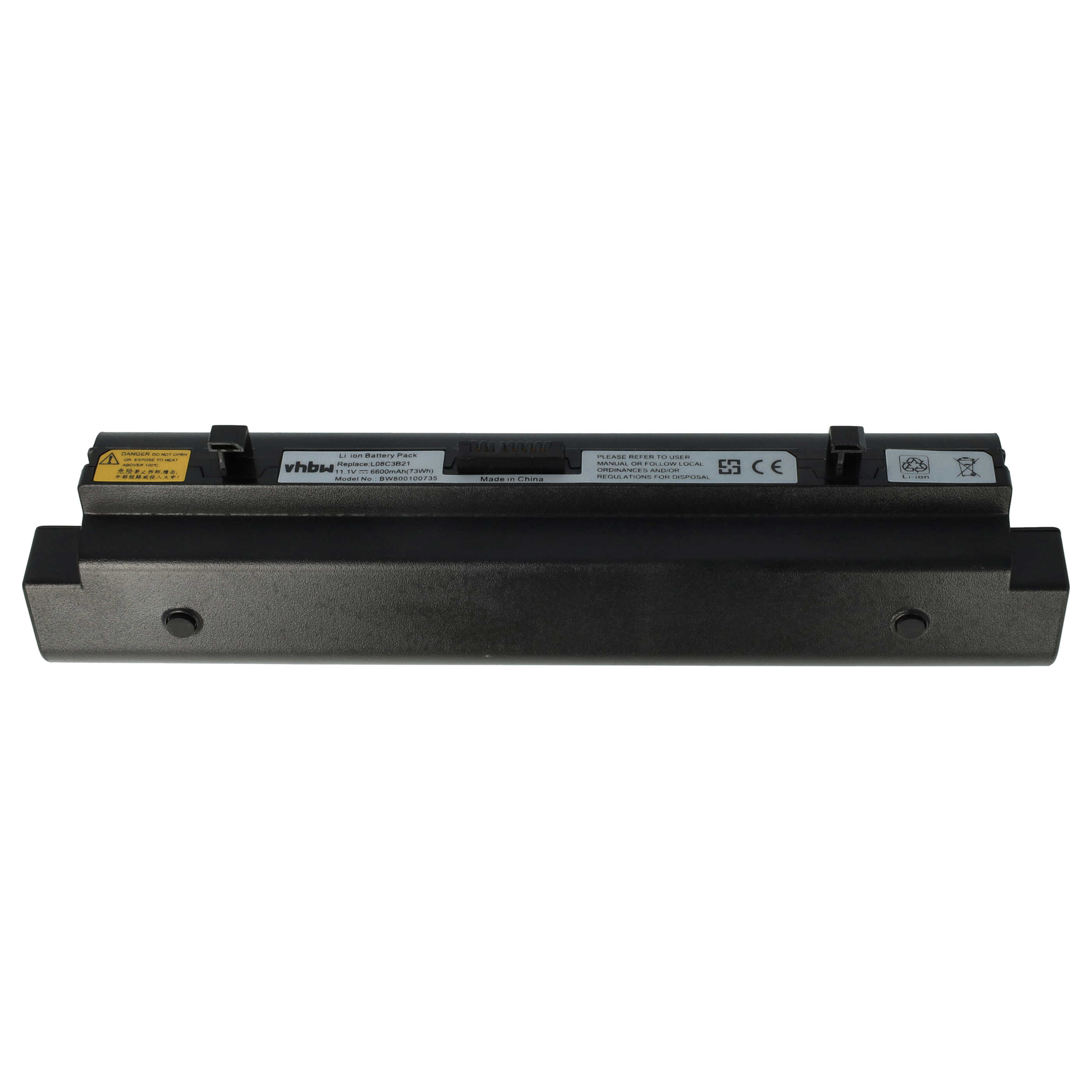 Akumulator do laptopa zamiennik Lenovo L08C3B21 - 6600 mAh 11,1 V Li-Ion, czarny