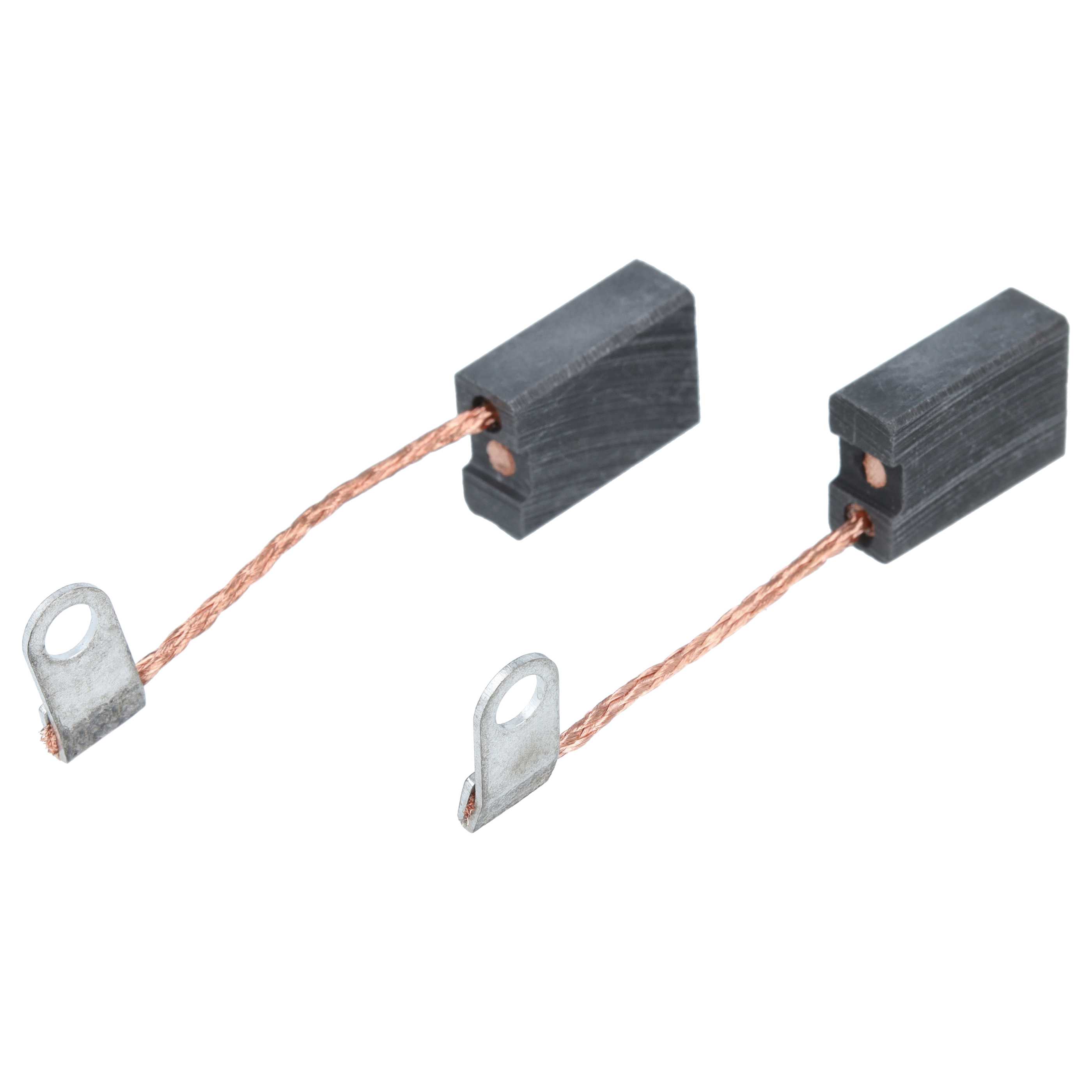 Kohlebürsten (2 Stück) für Wacker EHB 10, u.a., 17.46*12.49*6.27 mm, Auto-Stopp-Funktion