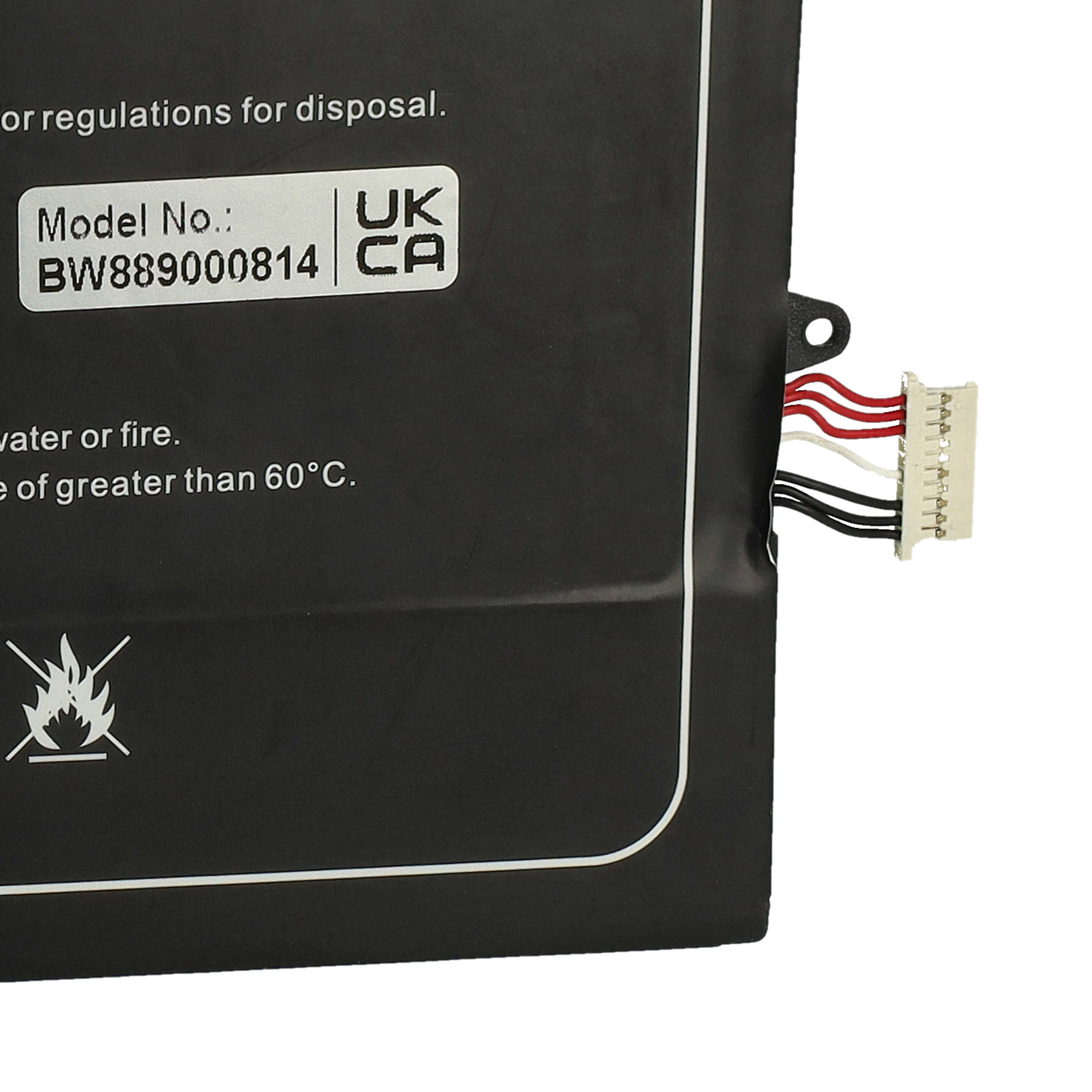 Akumulator do laptopa zamiennik Trekstor 3487265P, HW-3487265, TH116A - 4800 mAh 7,6 V LiPo